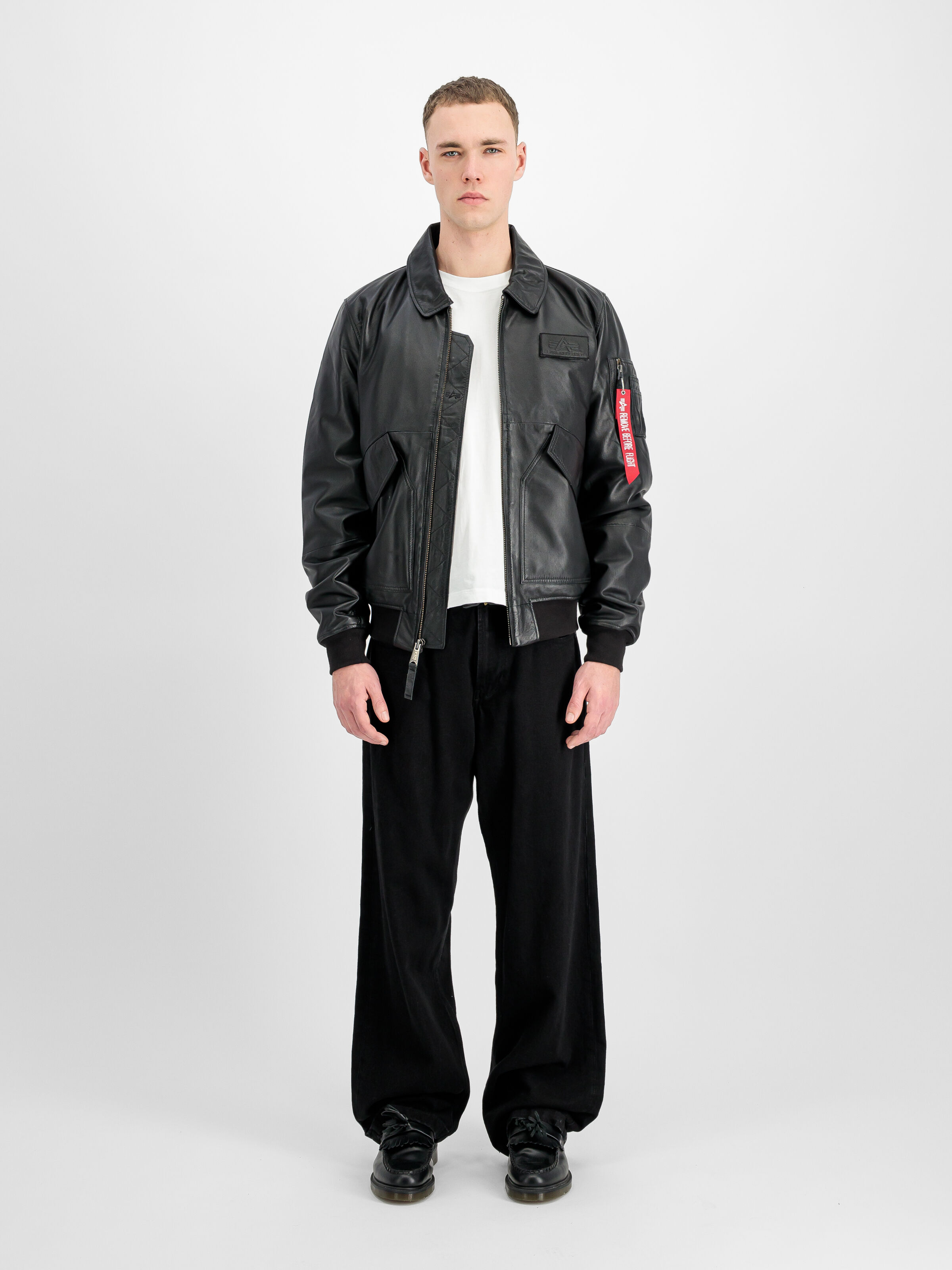 CWU-45/P Leather Bomber Jacket black 266106_03_2_model_00001_219331