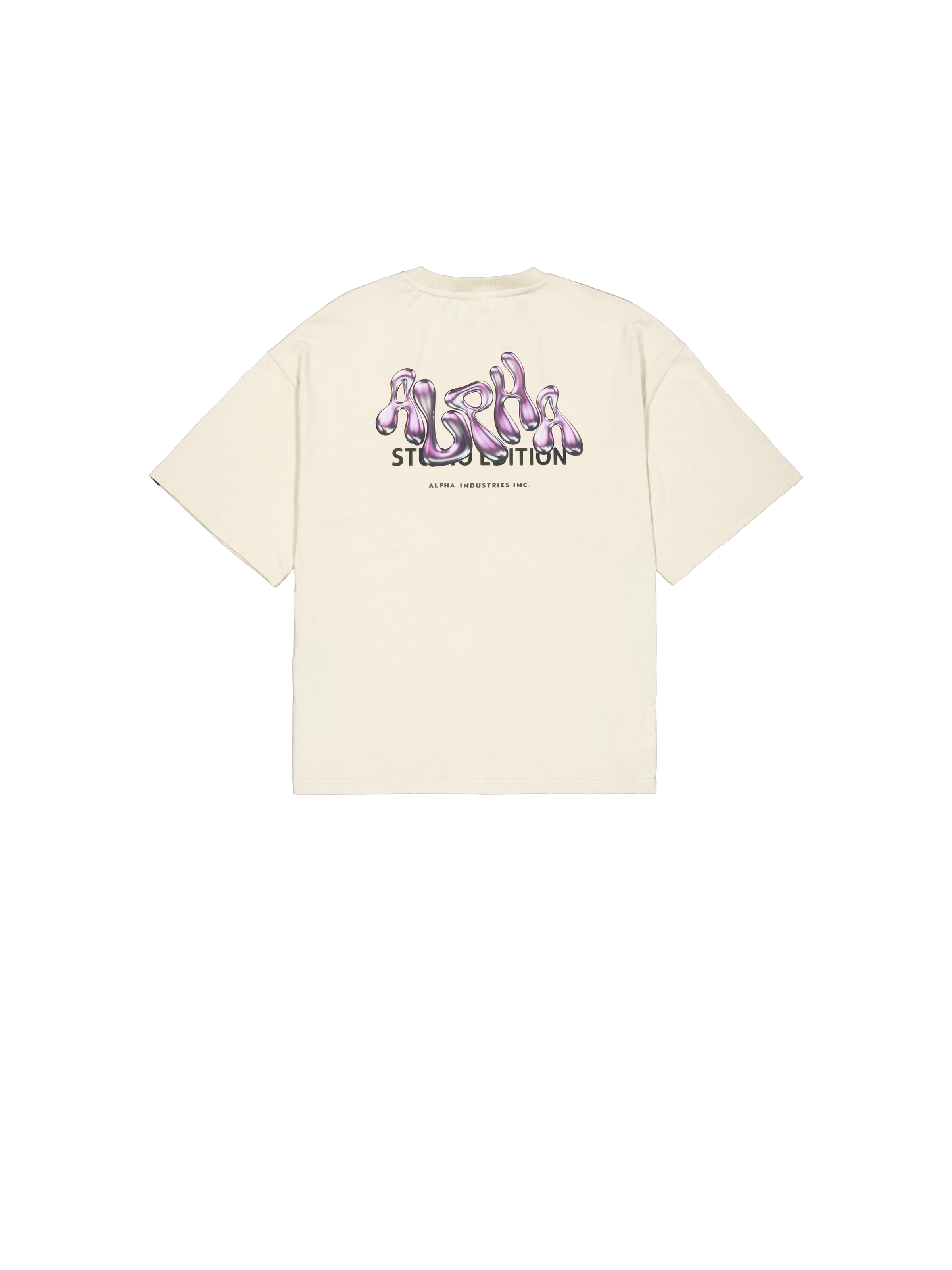 Studio Edition Backprint T-Shirt vintage white 156553_300_1_flatlay_00002_145992