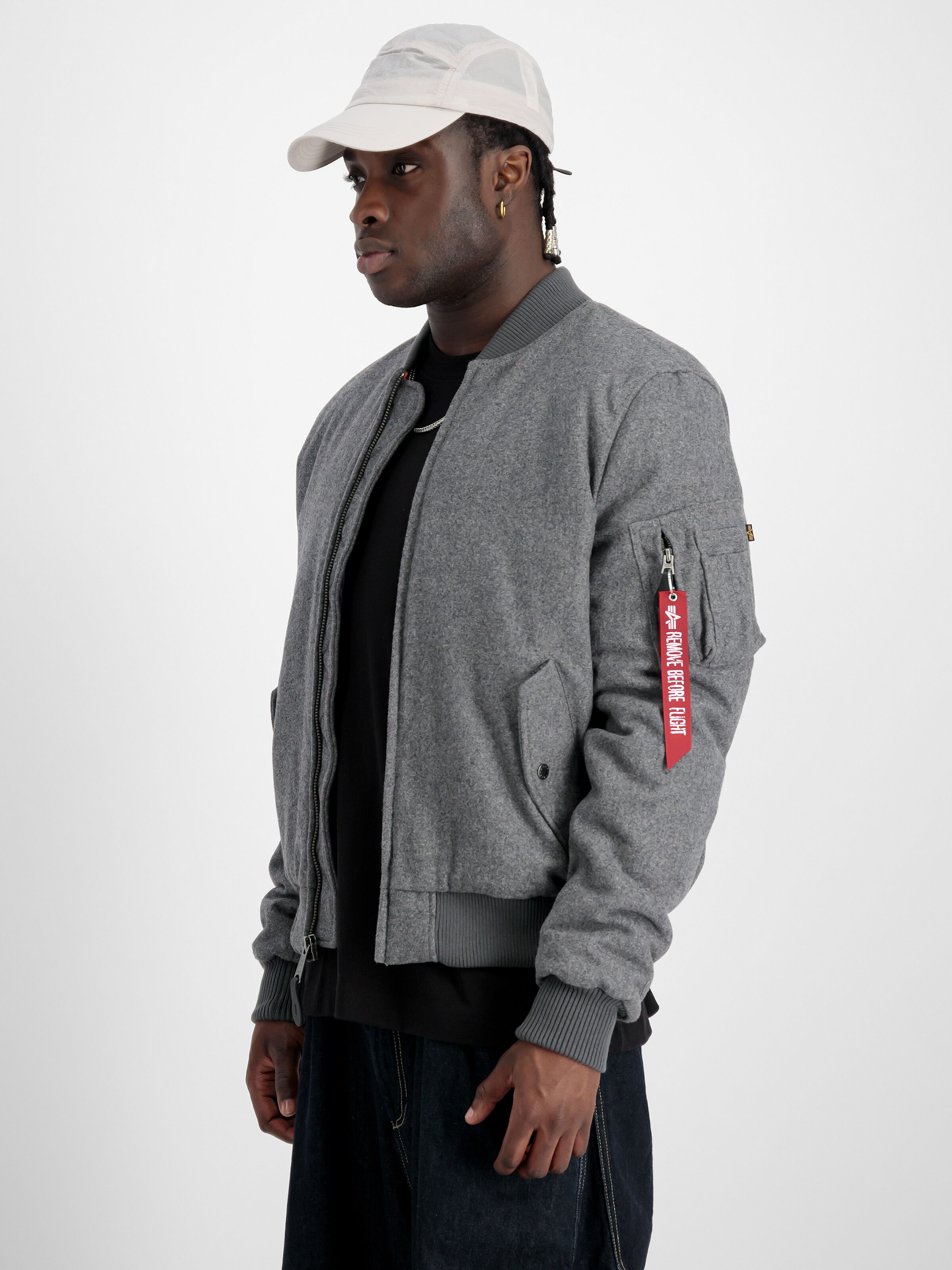 MA-1 Wool Bomber Jacket silver 148111_31_2_model__00003_99081