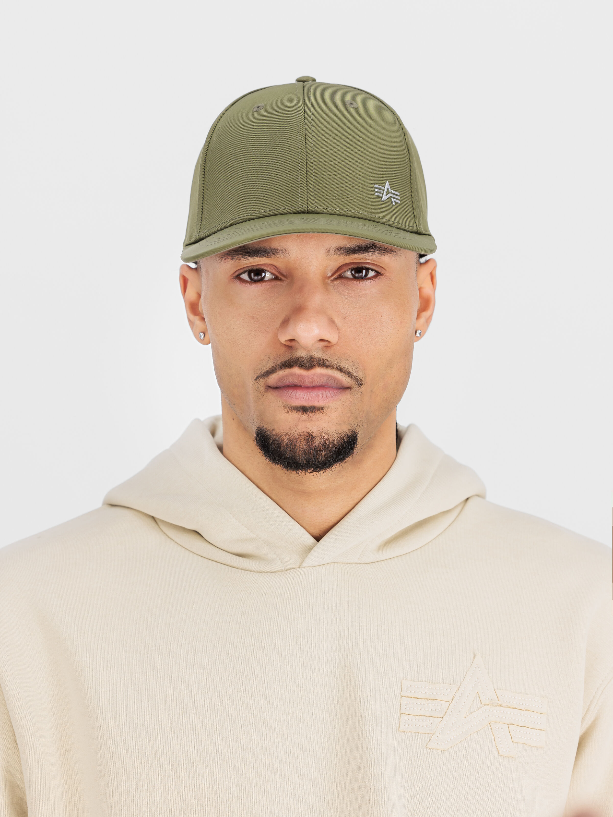Metal Label Cap dark olive 156905_142_2_model_00001_152892