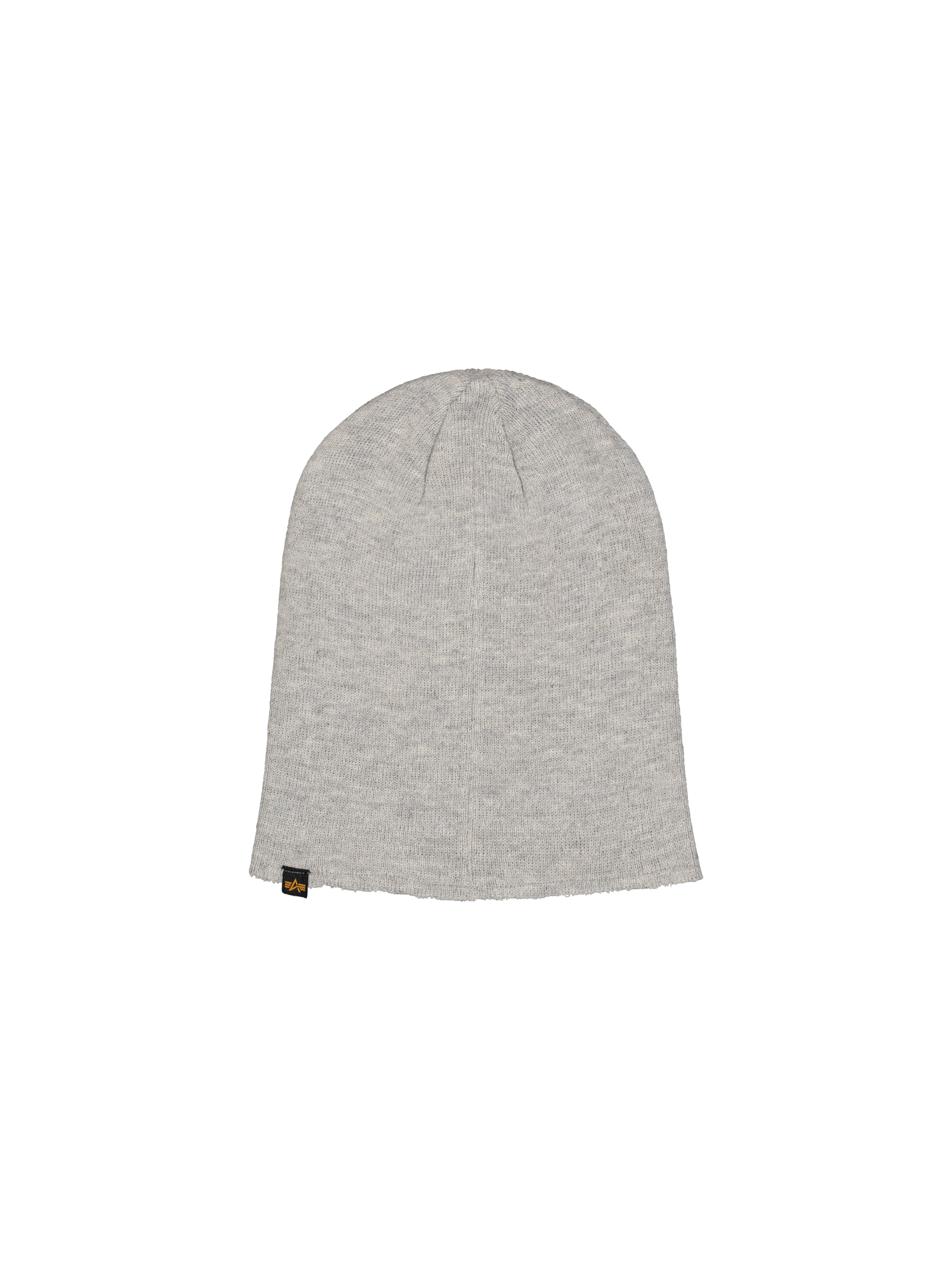 ALPHA x PROTOTYPES Raw Beanie Label grey heather 258957_17_1_flatlay_00002_223973