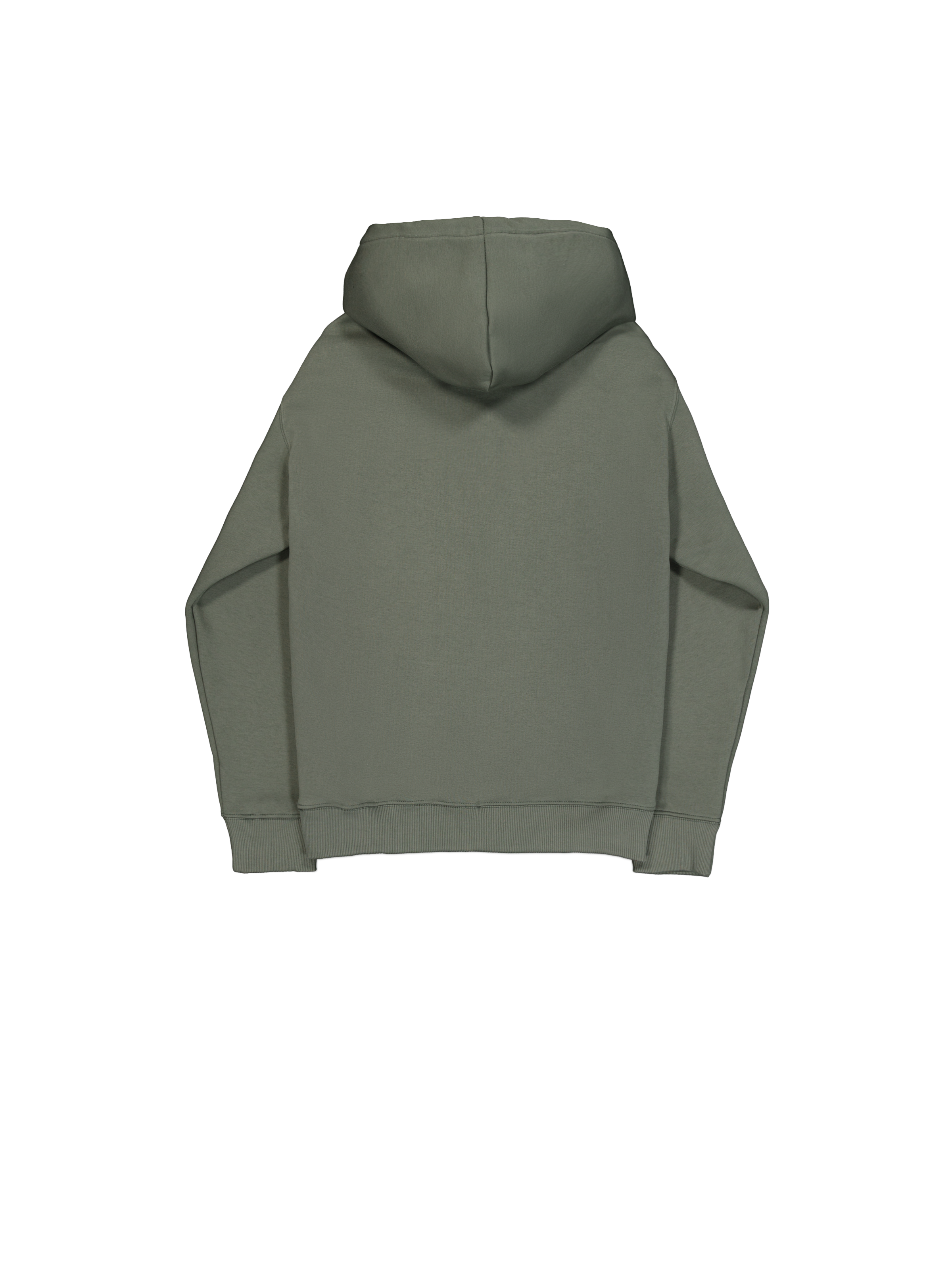 Basic Small Logo Zip Hoodie dark olive 118342_142_1_flatlay_00002_102765