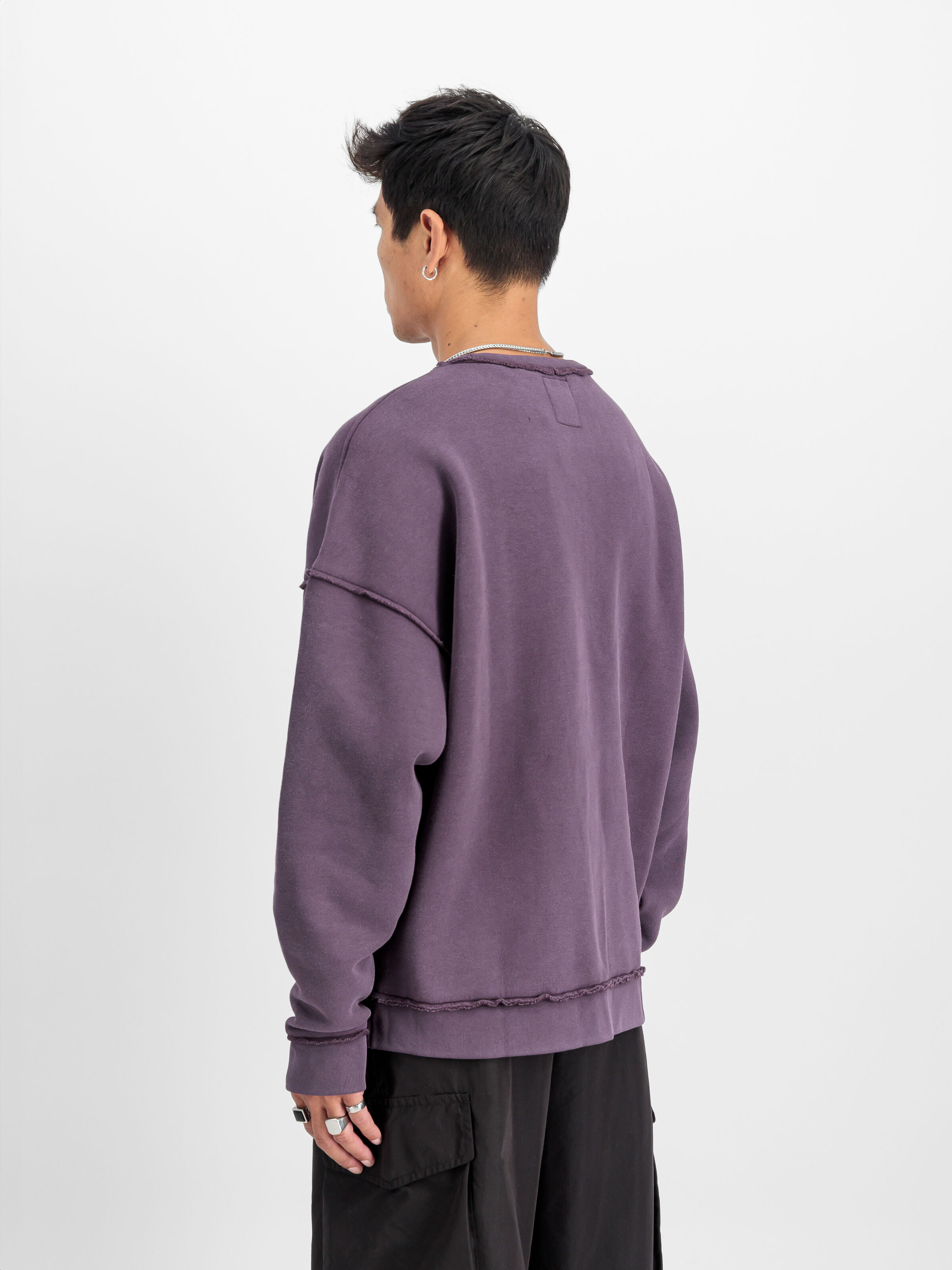 Open Edge Sweatshirt Plum 148305_719_2_model_00004_108575