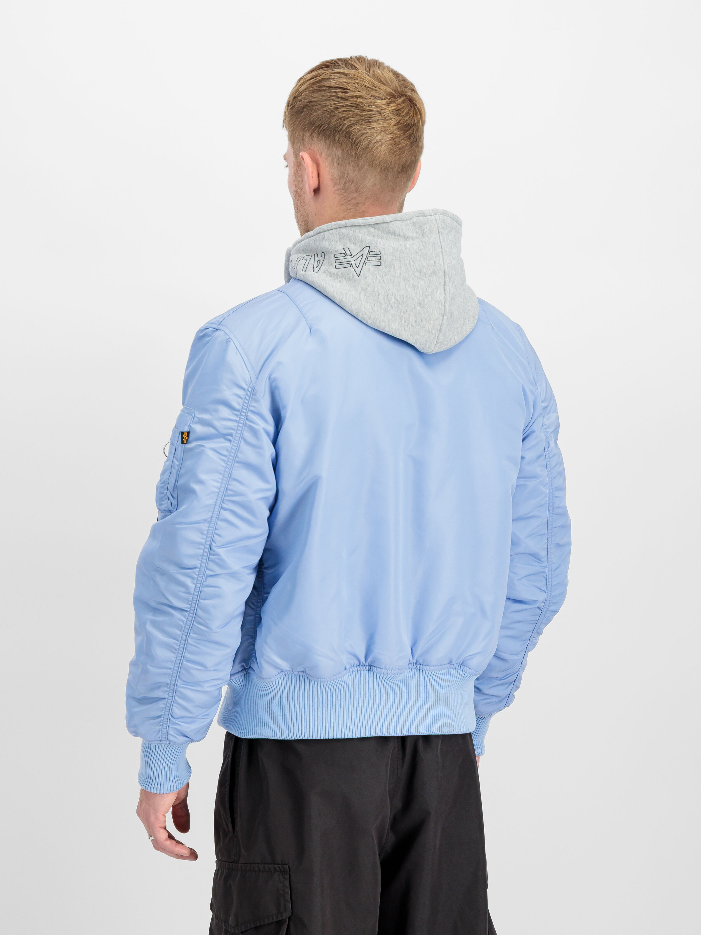 MA-1 D-Tec Hood Bomber Jacket light blue 183110_513_2_model_00003_191704
