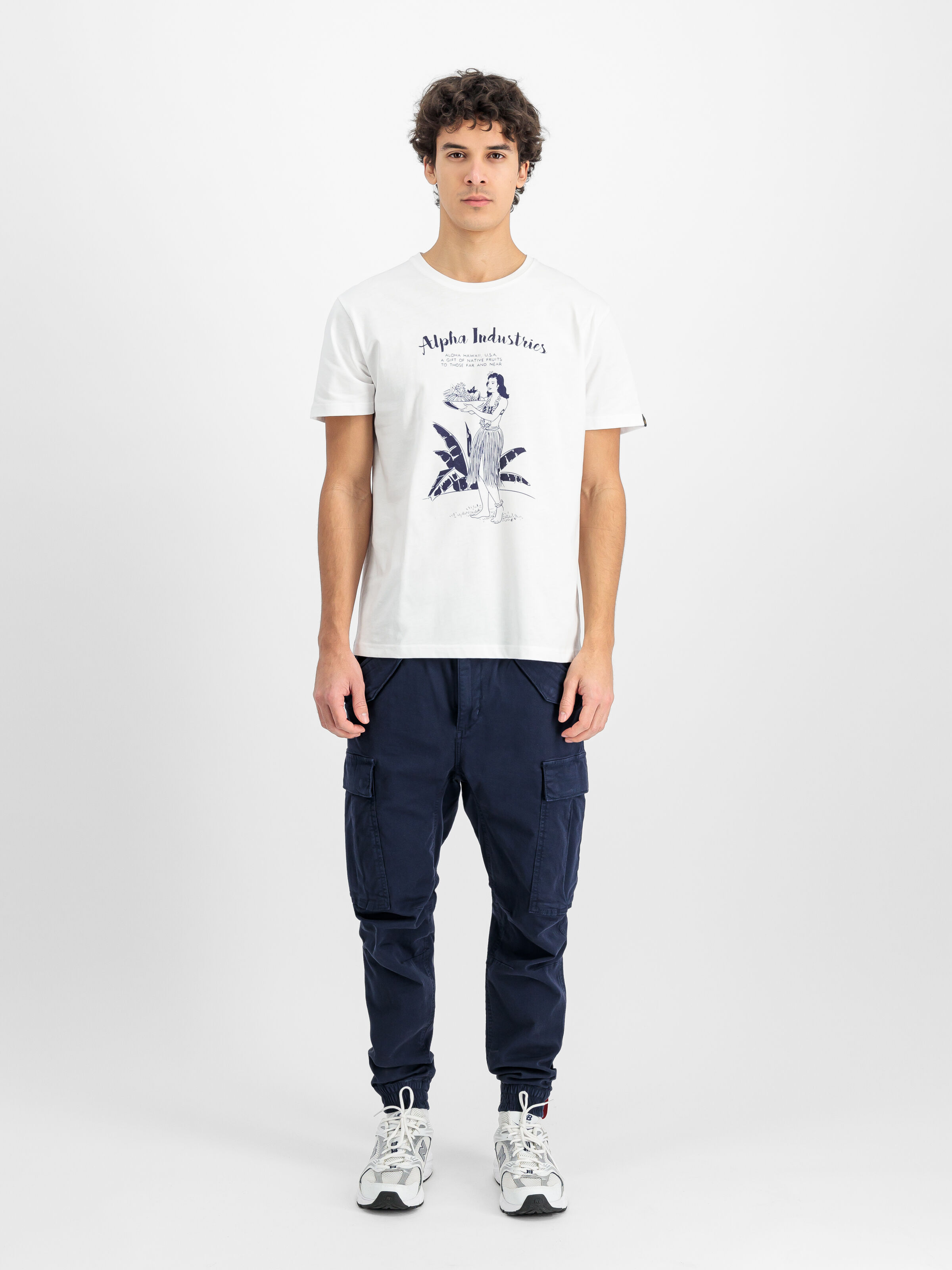 Alpha Hawaii T-Shirt white 156525_09_2_model_00001_142950