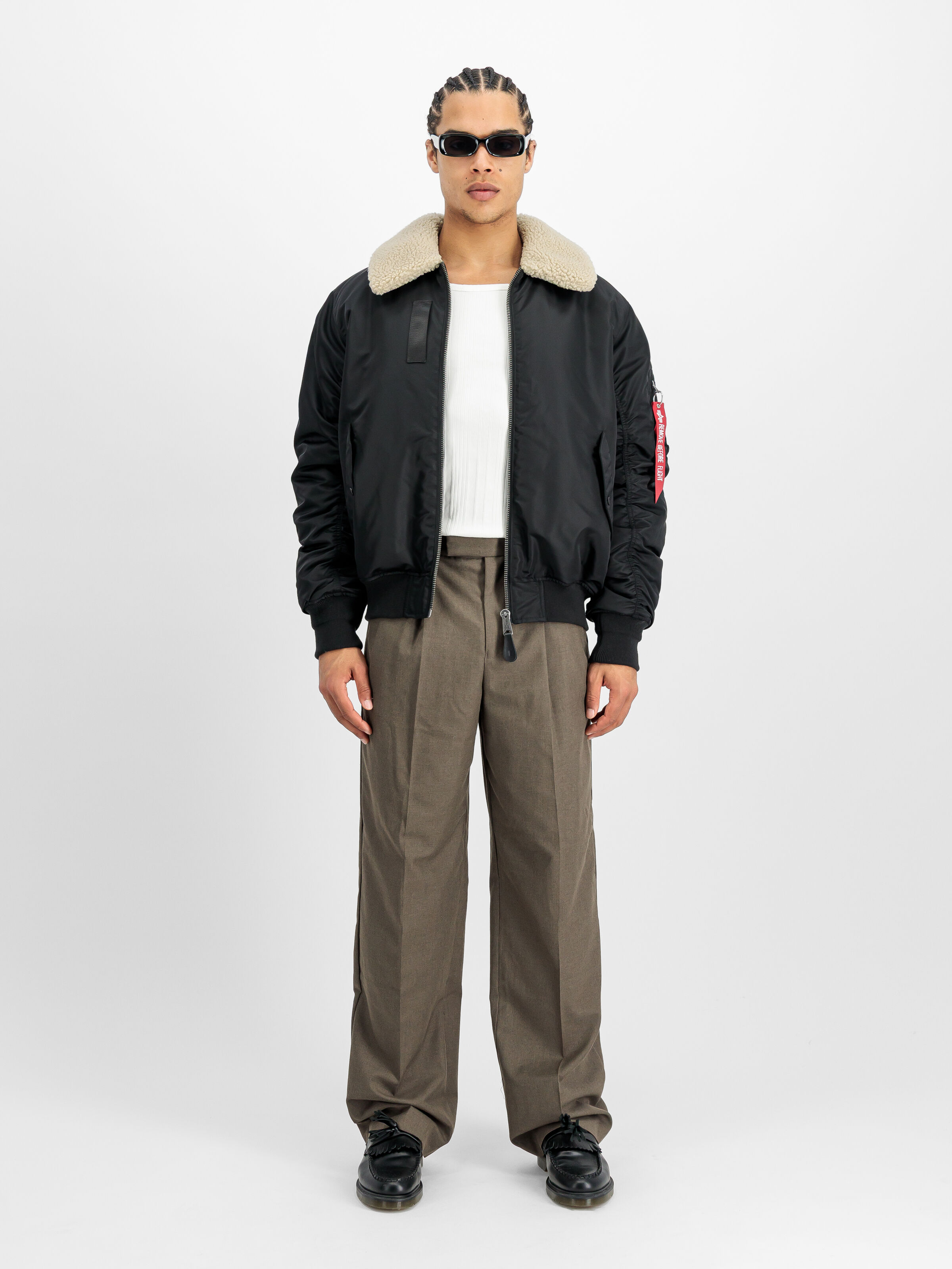 B-15 MOD Reversible Bomber Jacket black 258115_03_2_model_00001_162548