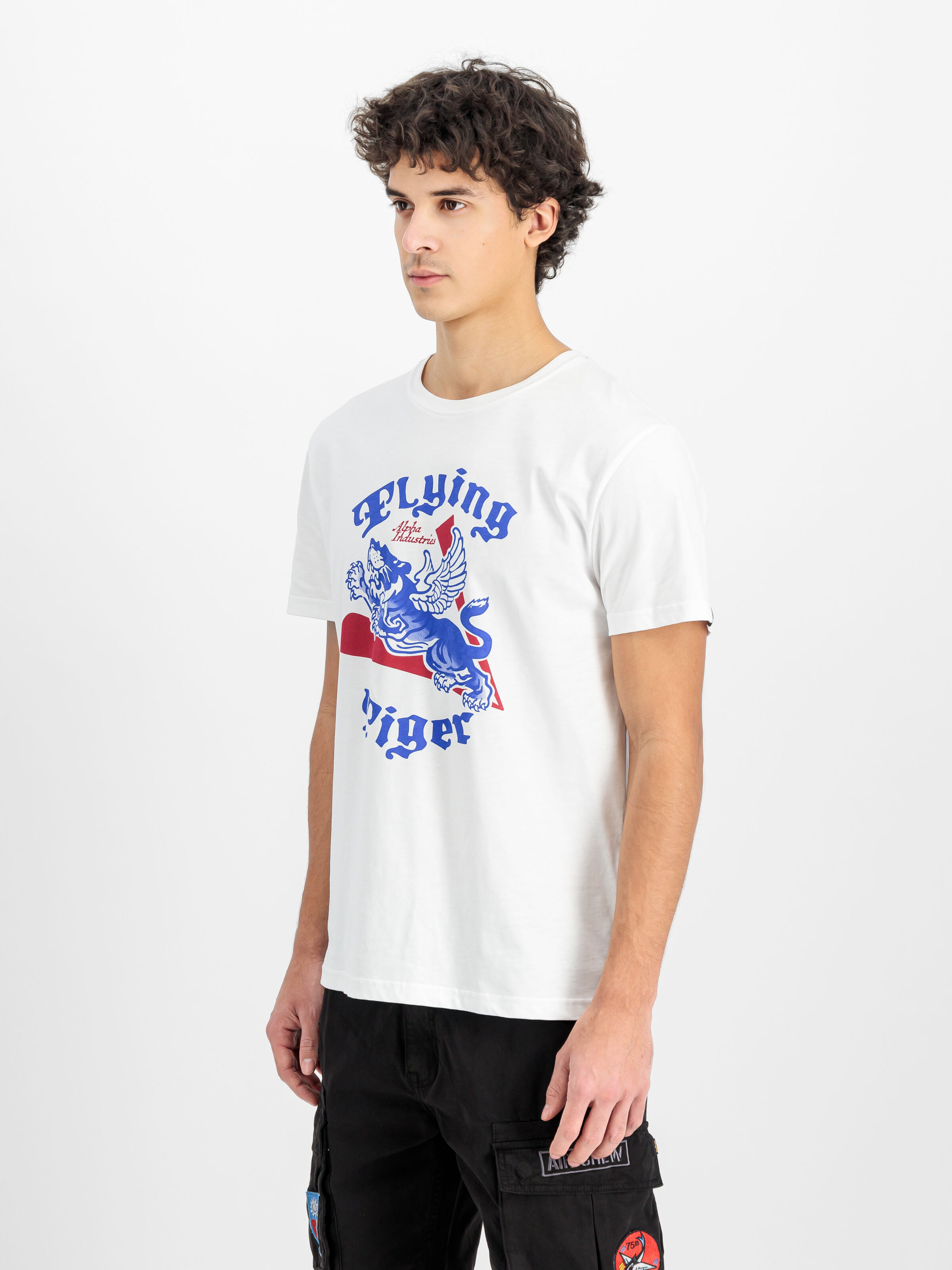 Flying Tigers Ink T-Shirt white 156528_09_2_model_00003_142910