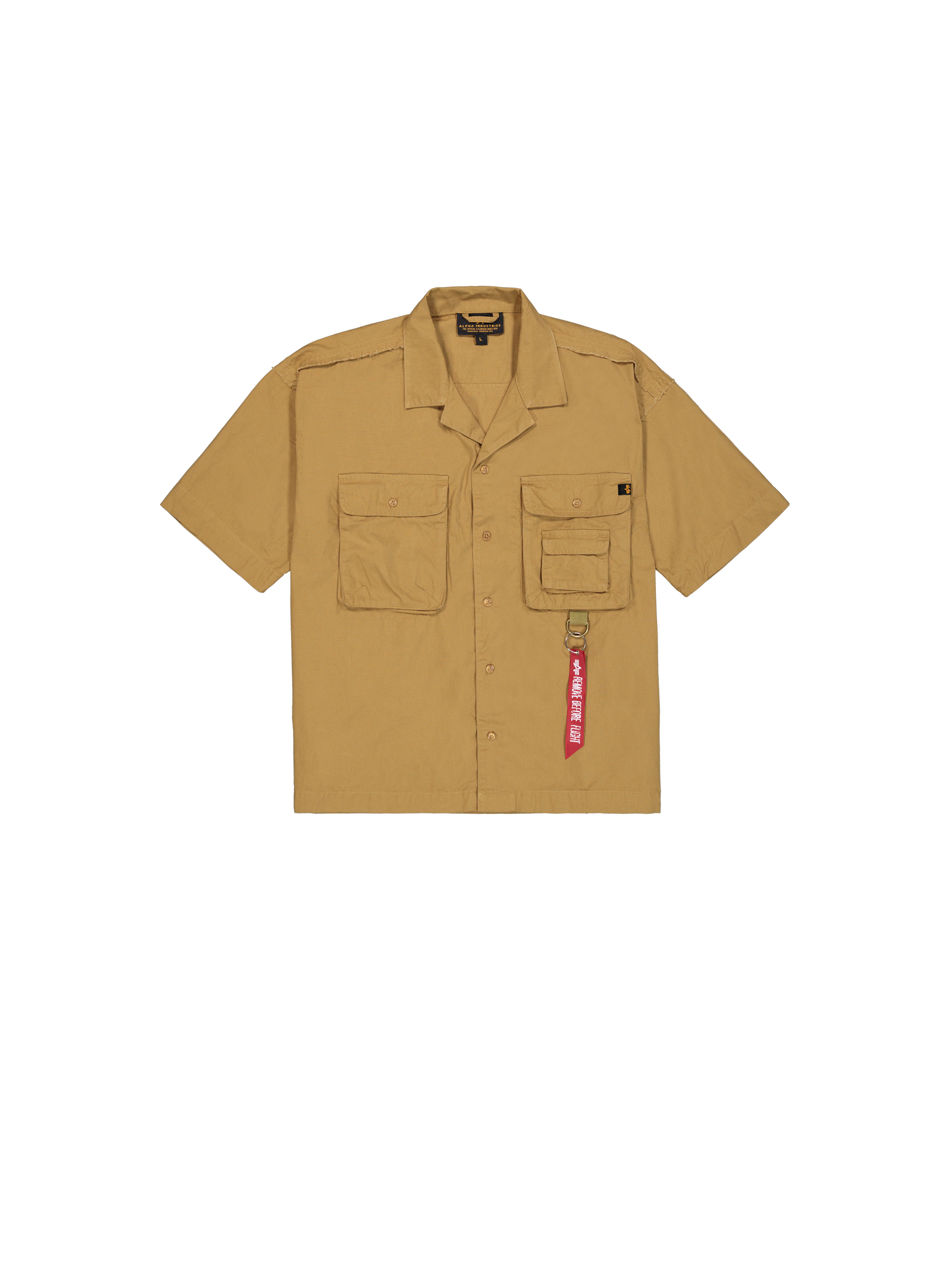 Aloha Safari Shirt khaki 156138_13_1_flatlay_00001_144192.png