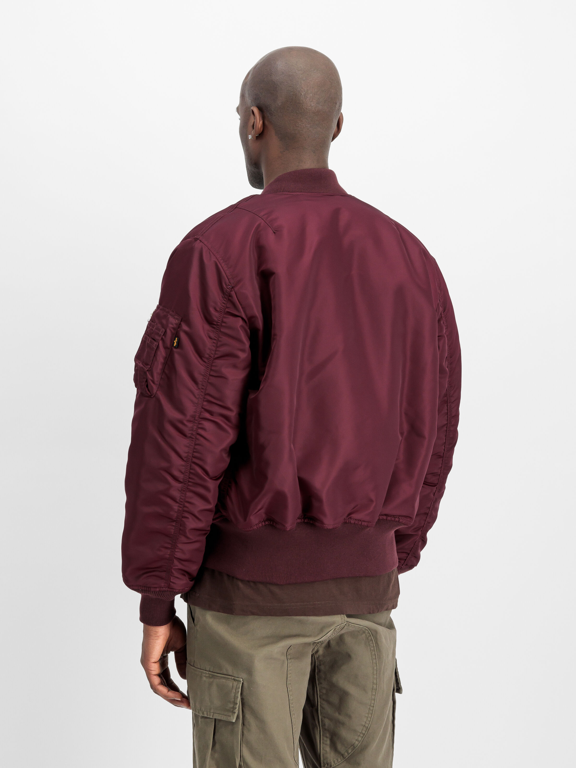 MA-1 Heritage Bomber Jacket dark cherry 100101_608_2_model_00003_161167