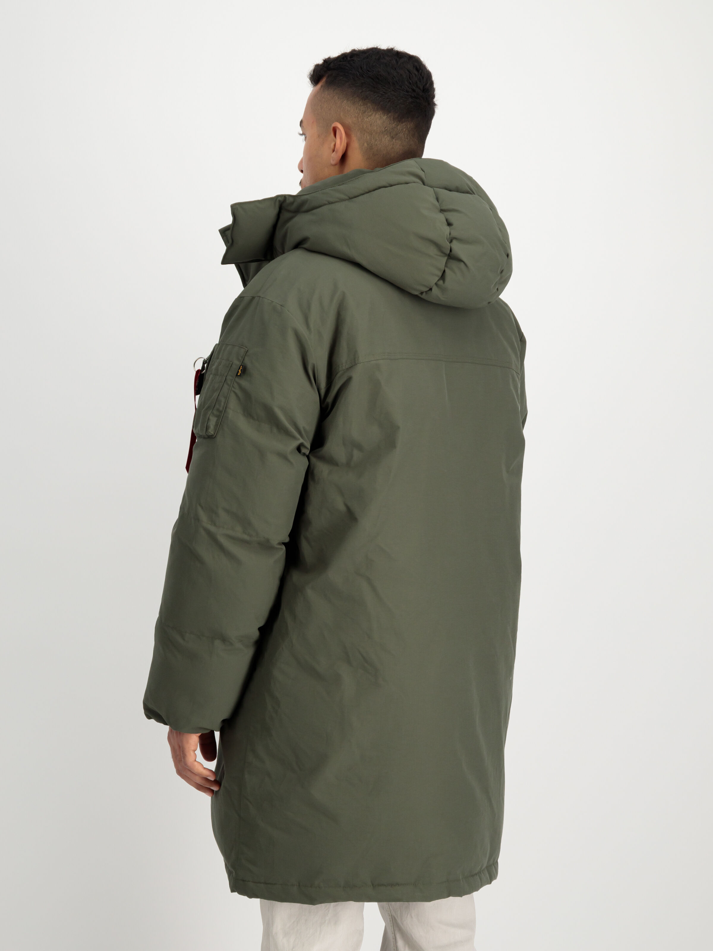 Puffer Parka Winter Jacket dark olive 148124_142_2_model_00004_98884