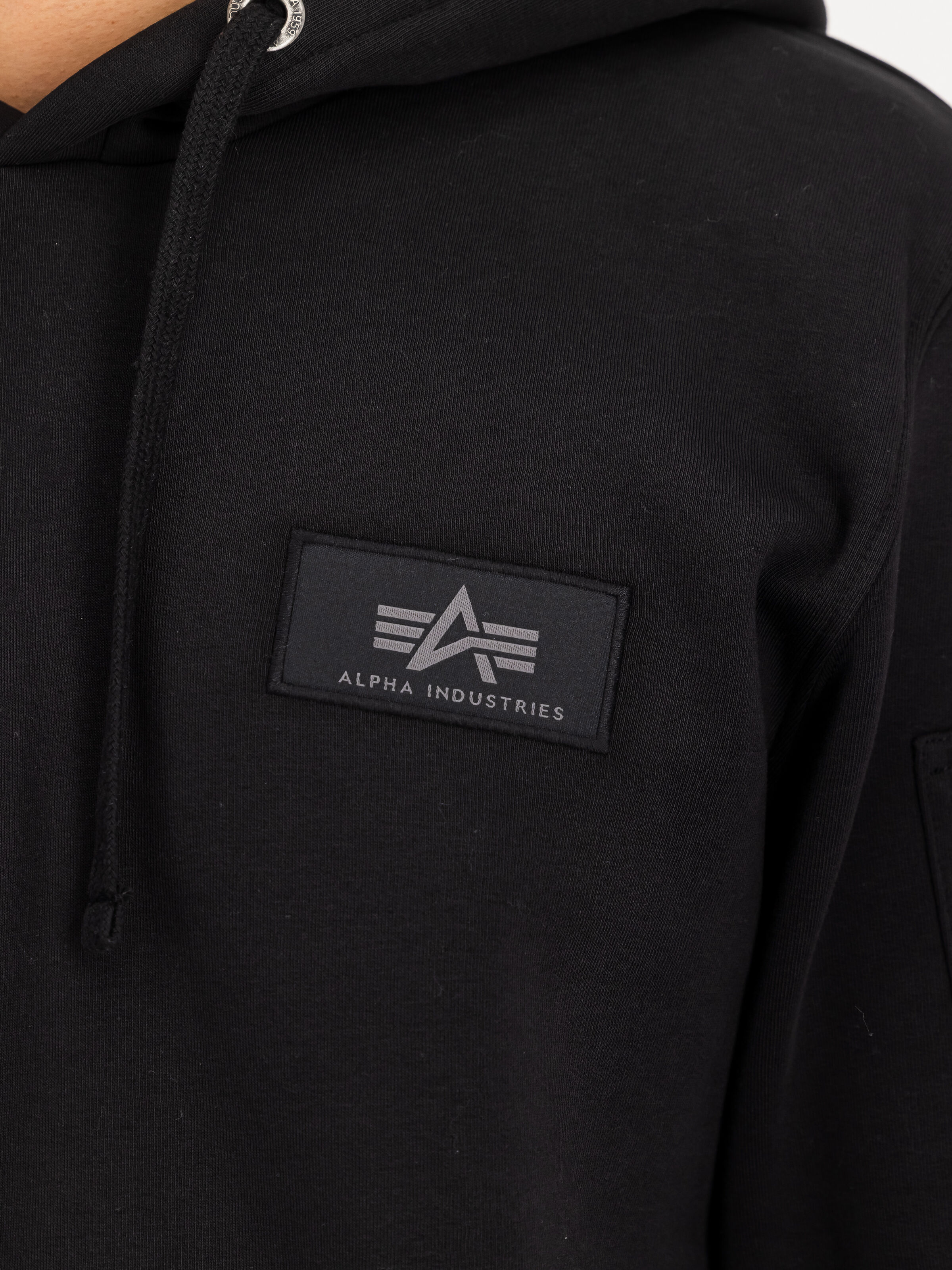 Backprint Camo Print Hoodie black/white camo 178318CP_615_3_detail_00001_183873