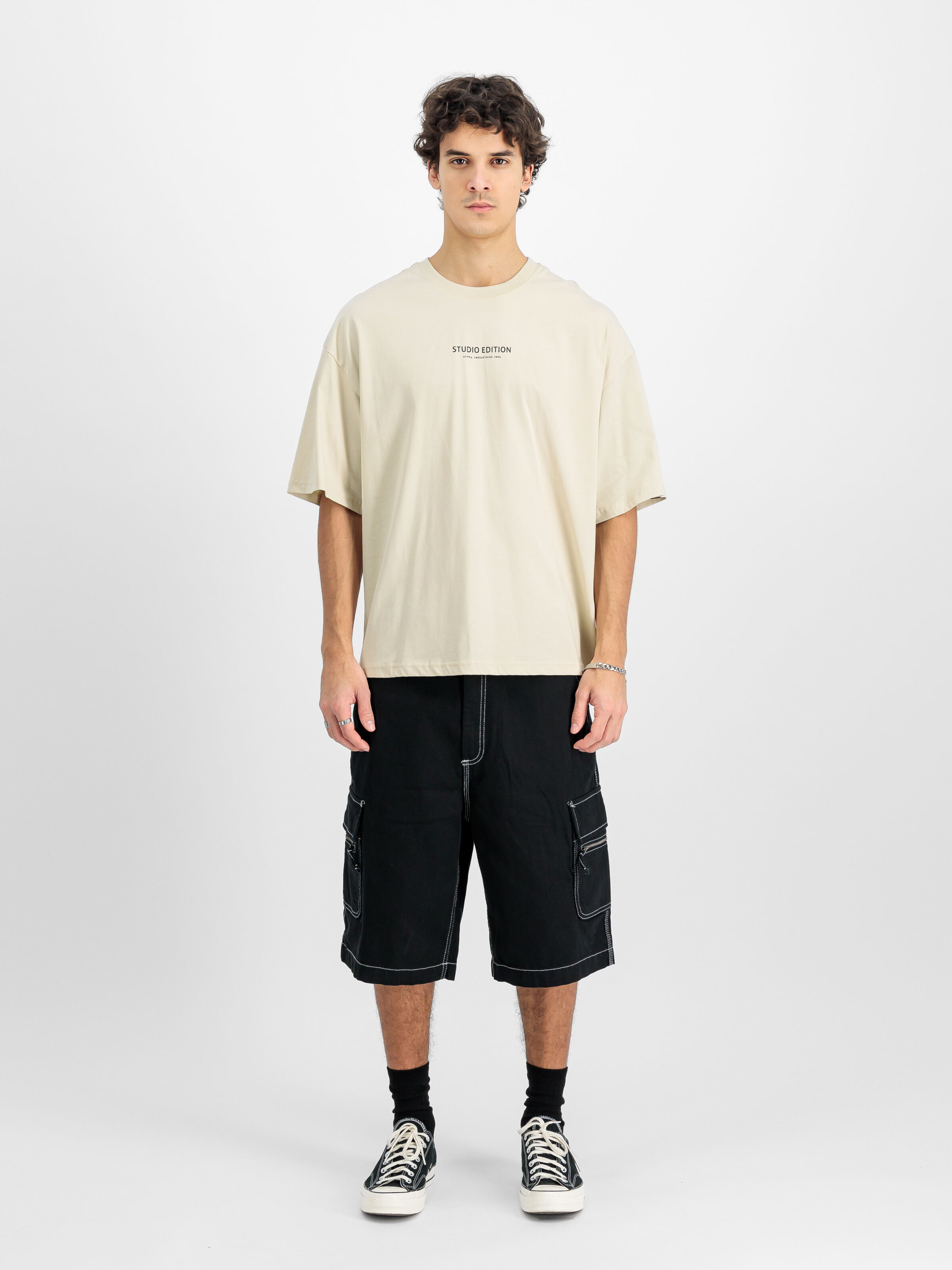Studio Edition Backprint T-Shirt vintage white 156553_300_2_model_00001_139069