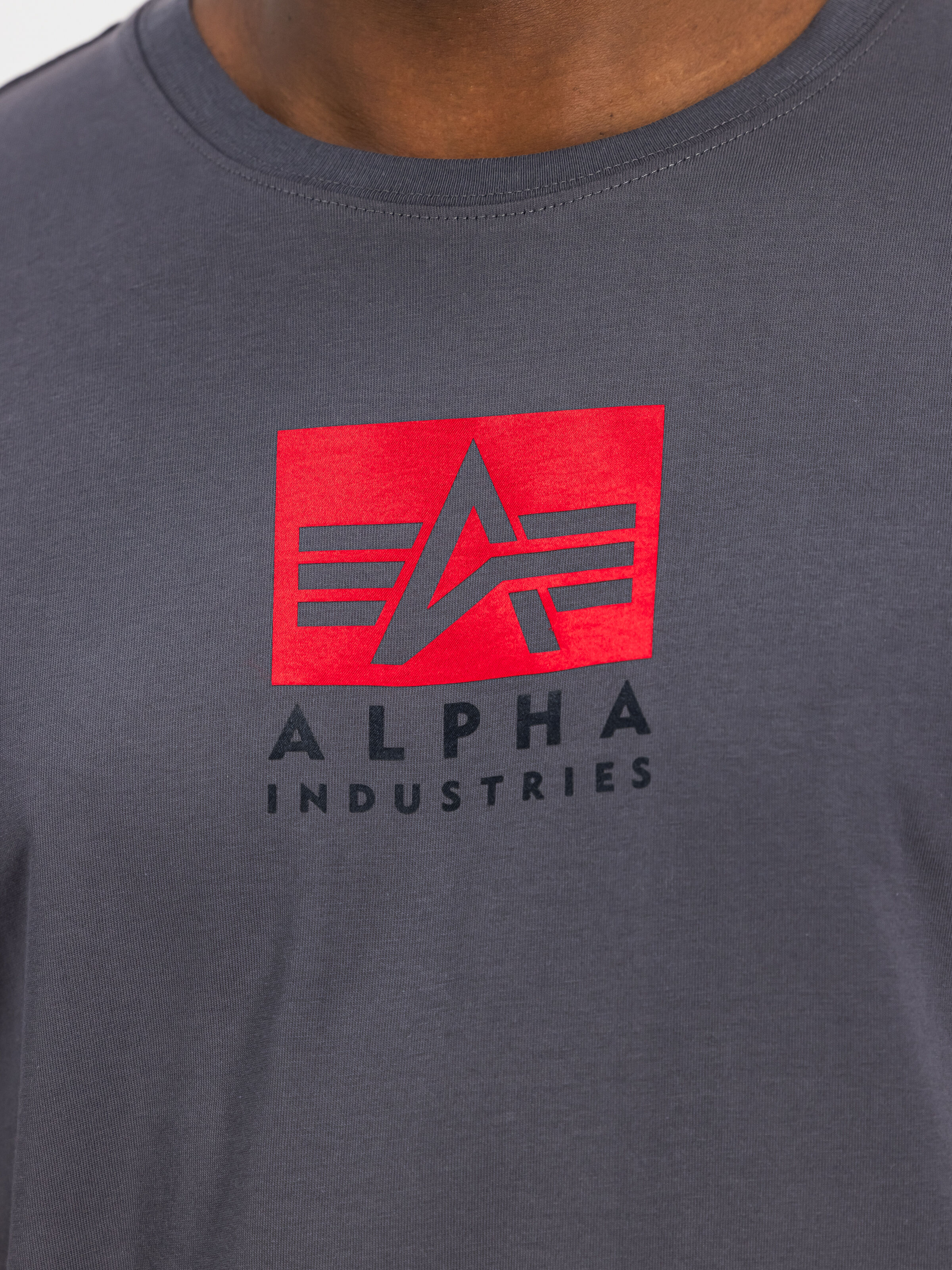 Satin Logo T-Shirt vintage grey 148513_684_3_detail_00001_160455