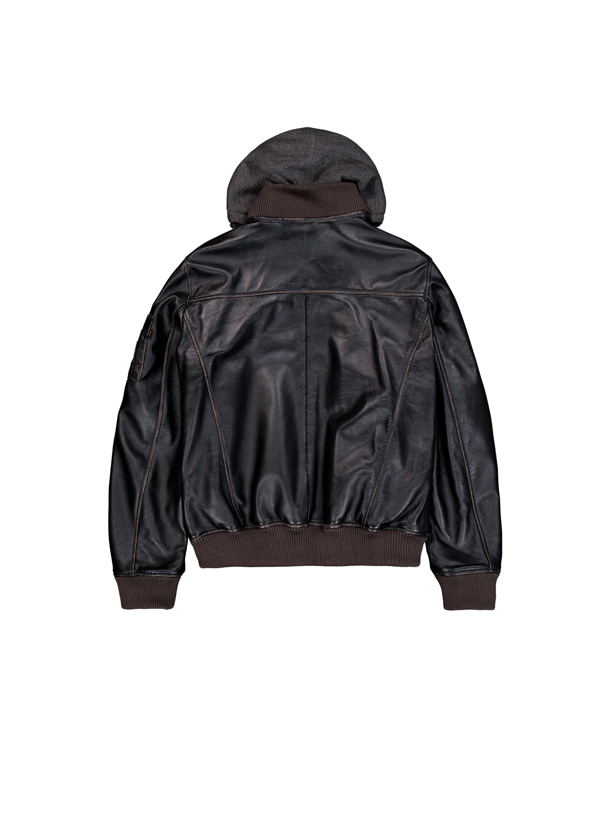 MA-1 D-Tec Leather Bomber Jacket vintage brown 193129_250_1_flatlay_00002_133651