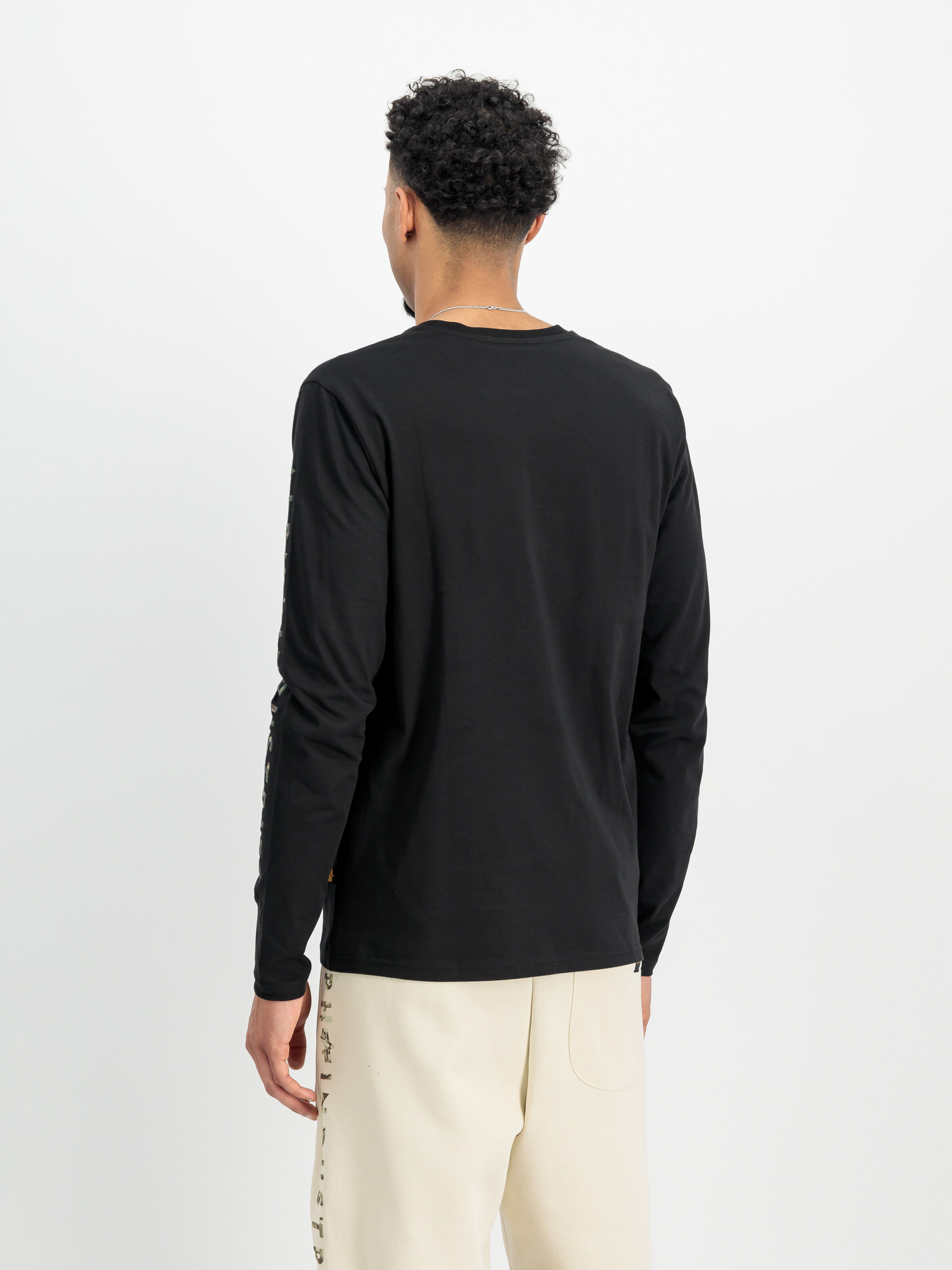 Camo Sleeve Longsleeve black 156582_03_2_model_00003_152747