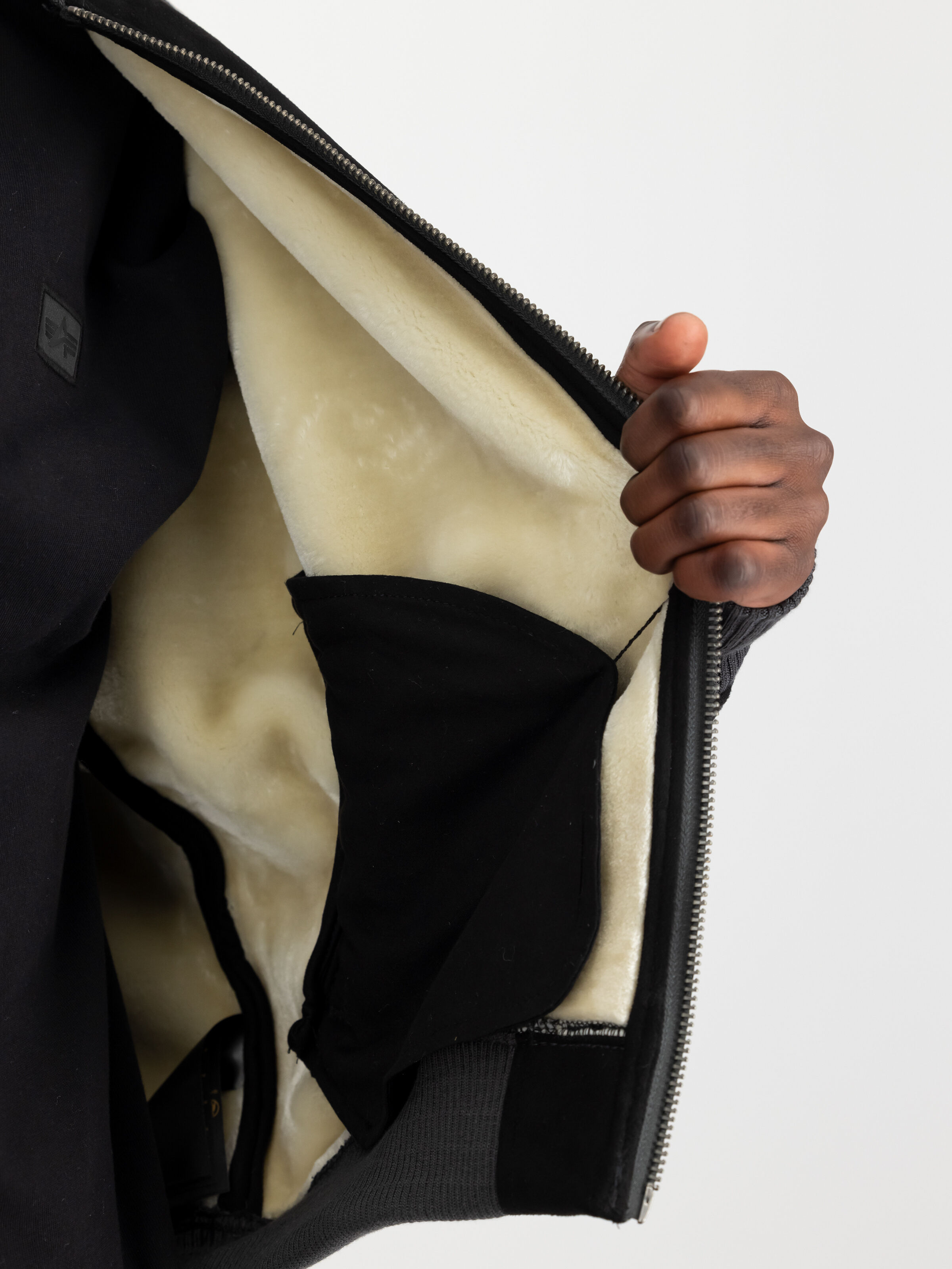 MA-1 Faux Suede Bomber Jacket black 148122_03_3_detail__00001_98963