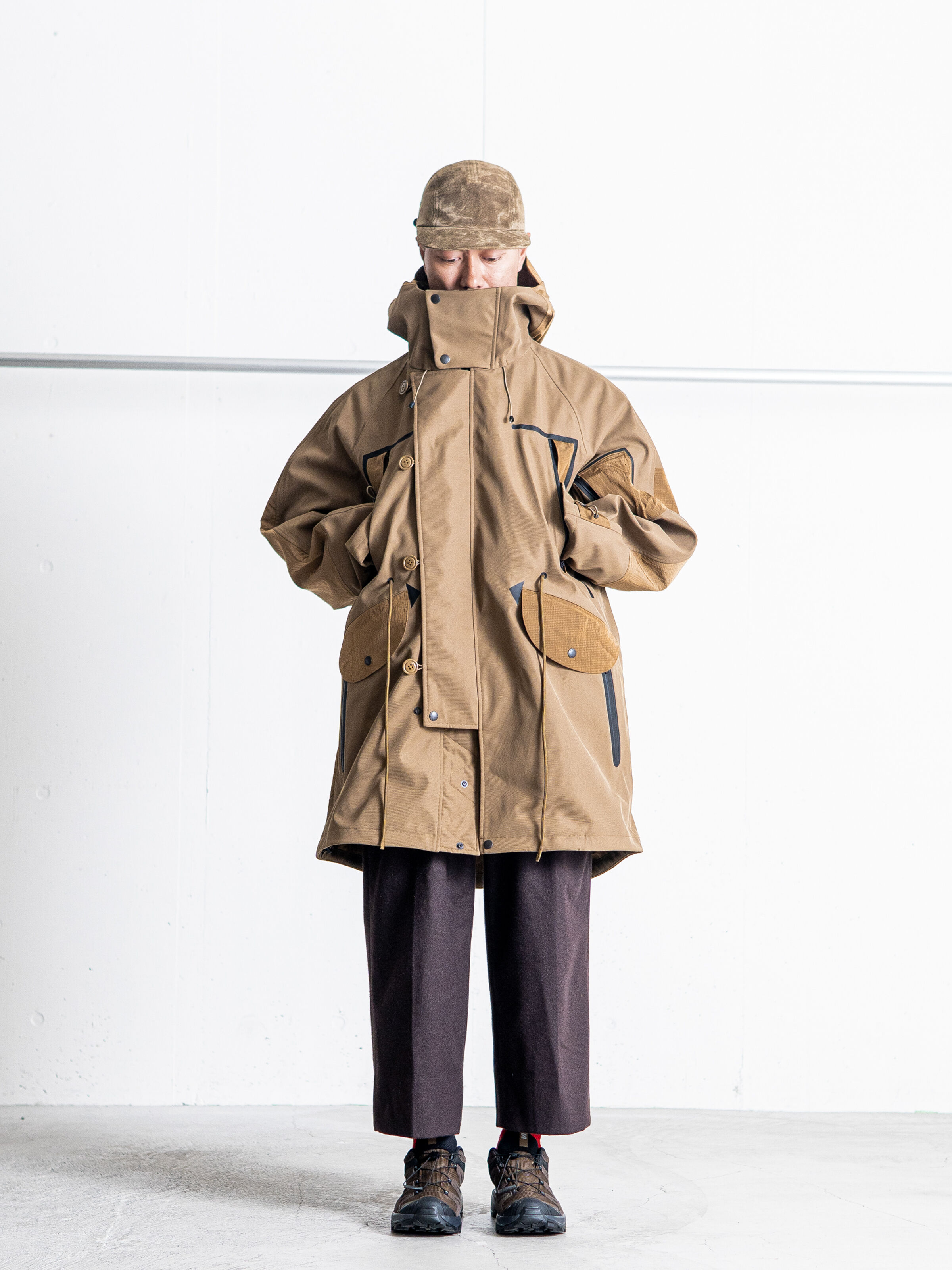 ALPHA x NORBIT All Weather Tech N-3B Winter Jacket vintage sand 258116_679_2_model_00001_208735