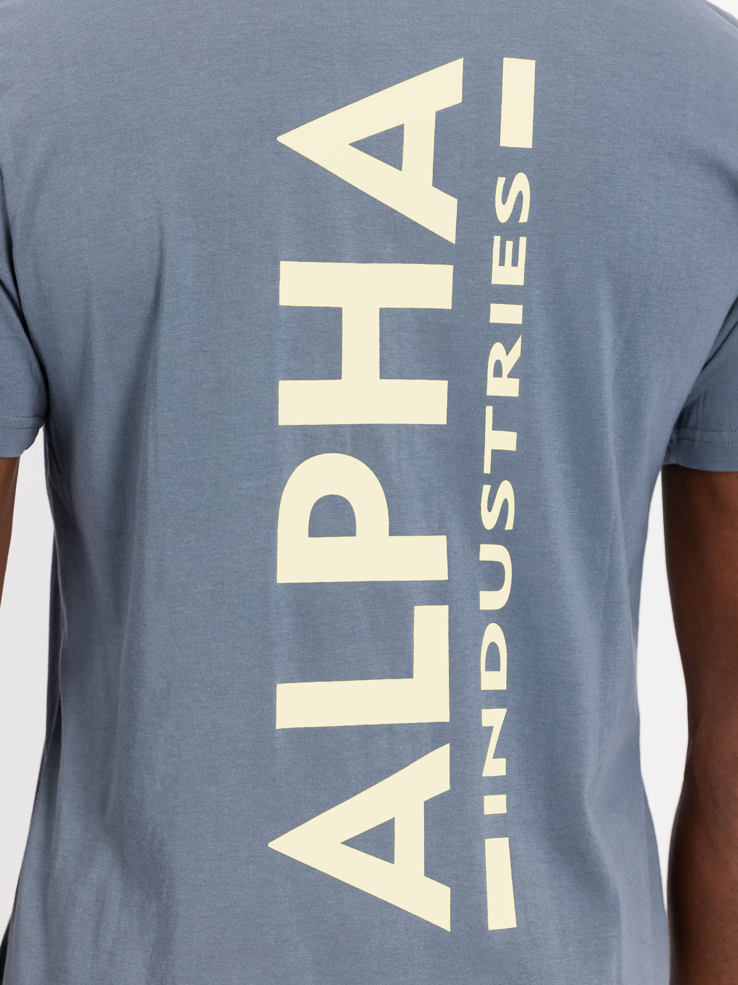 Backprint T-Shirt denim blue 128507_439_3_detail_00002_160684
