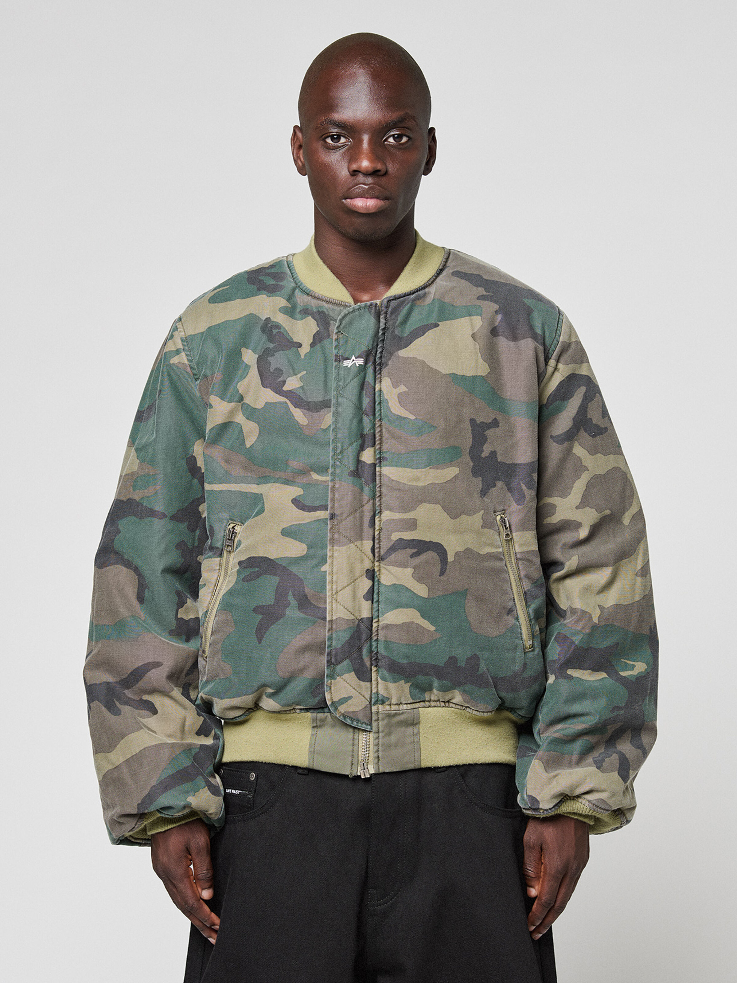 Alpha x LFDY MA-1 Loose Bomber Jacket sage-green 268122_01_3_detail_00001_246378