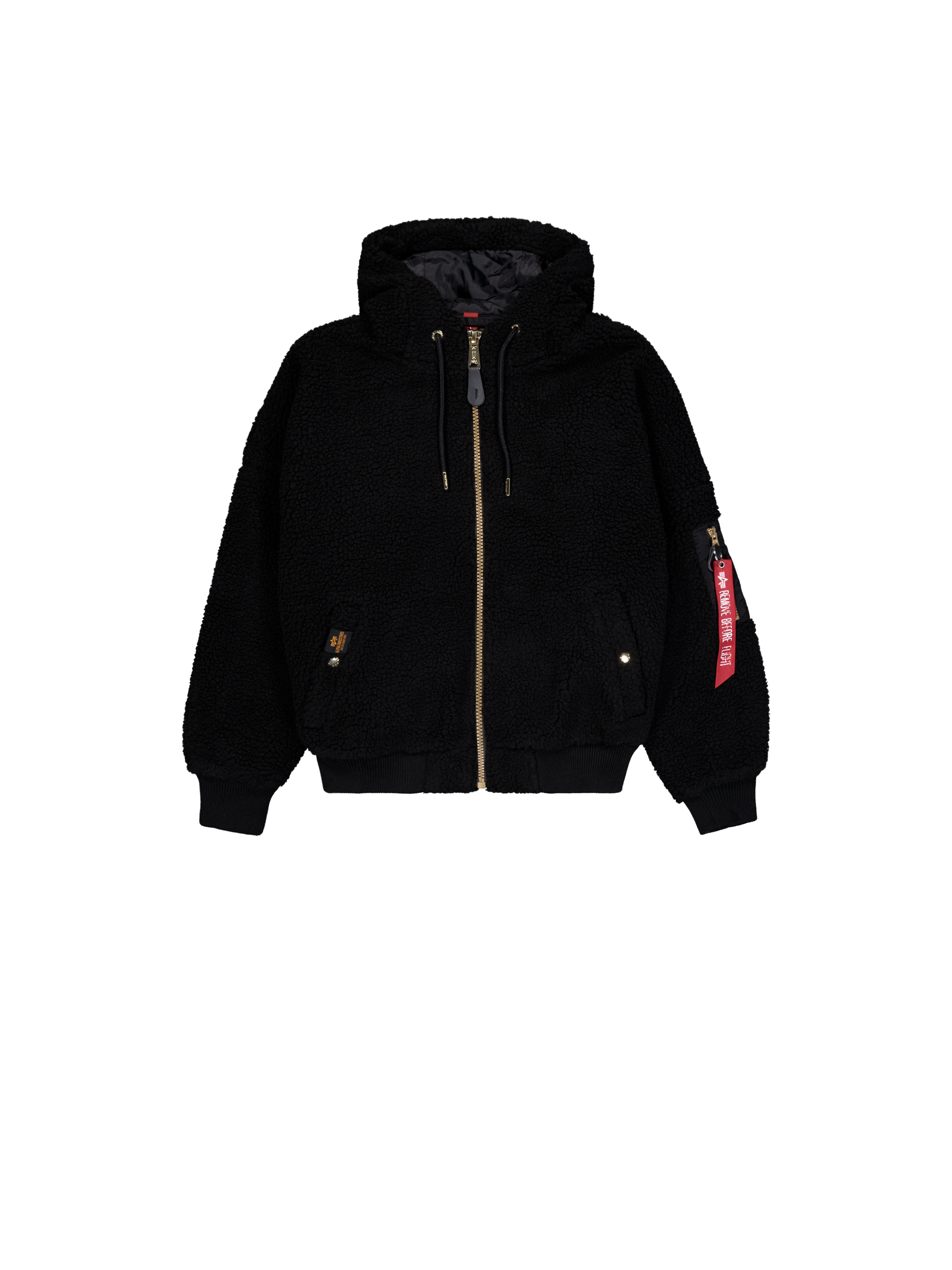 MA-1 Oversized Hooded Teddy Bomber Jacket Women black 118002_03_1_flatlay_00001_103276.png