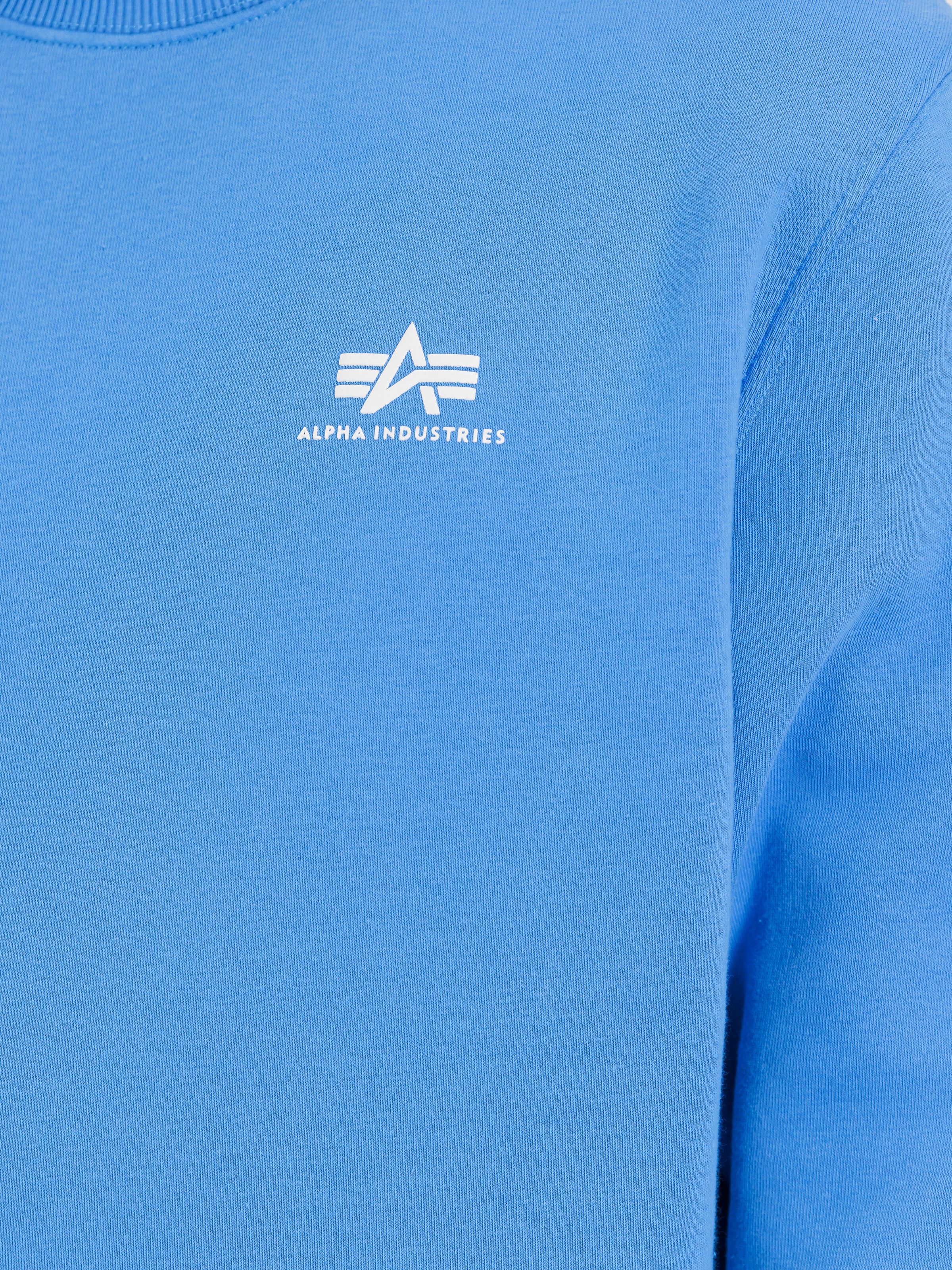 Basic Small Logo Sweatshirt mediteranian blue 188307_737_3_detail_00001_118765