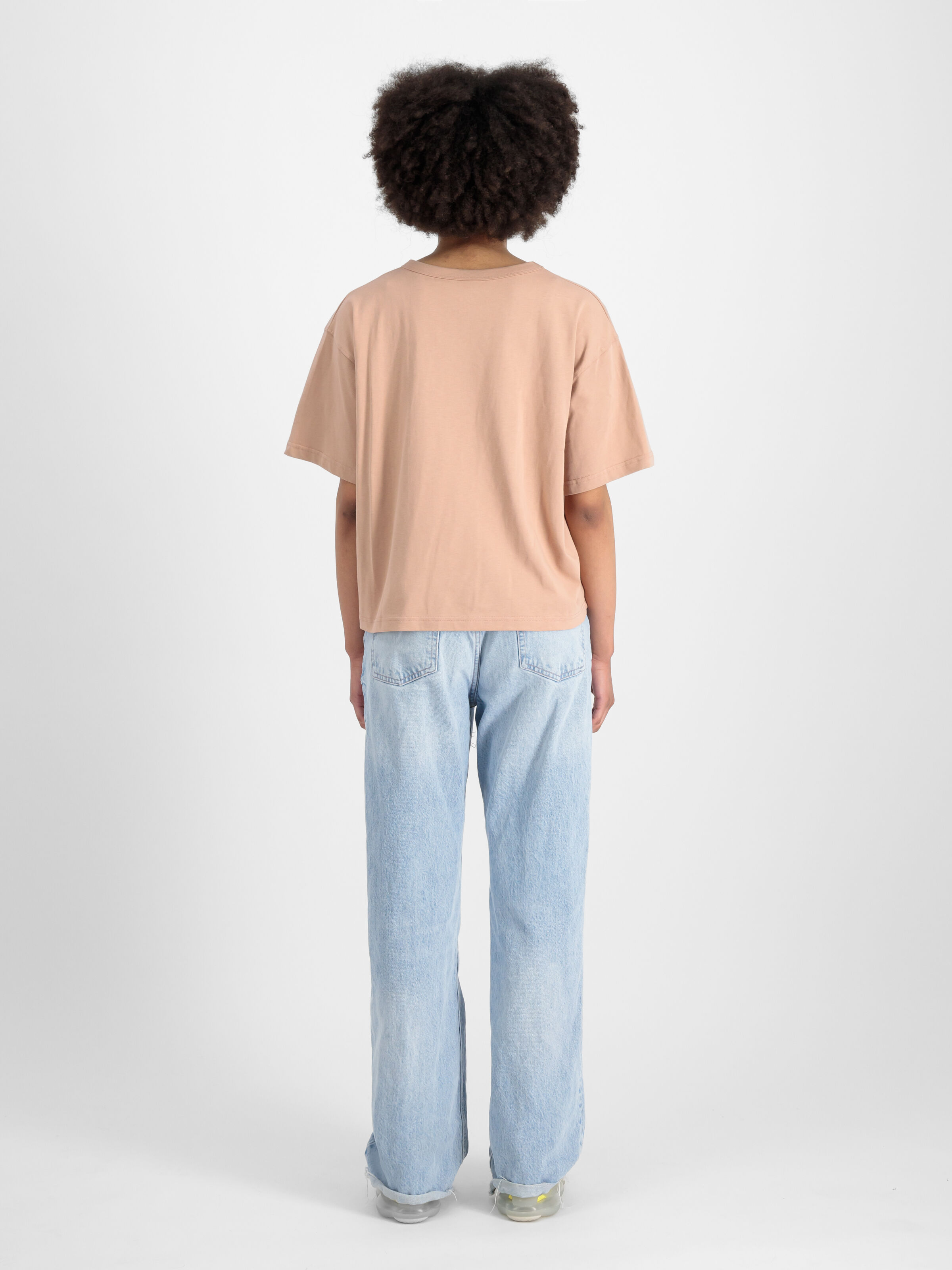 Logo T-Shirt Women Dusty Coral 148065_721_2_model_00002_99226