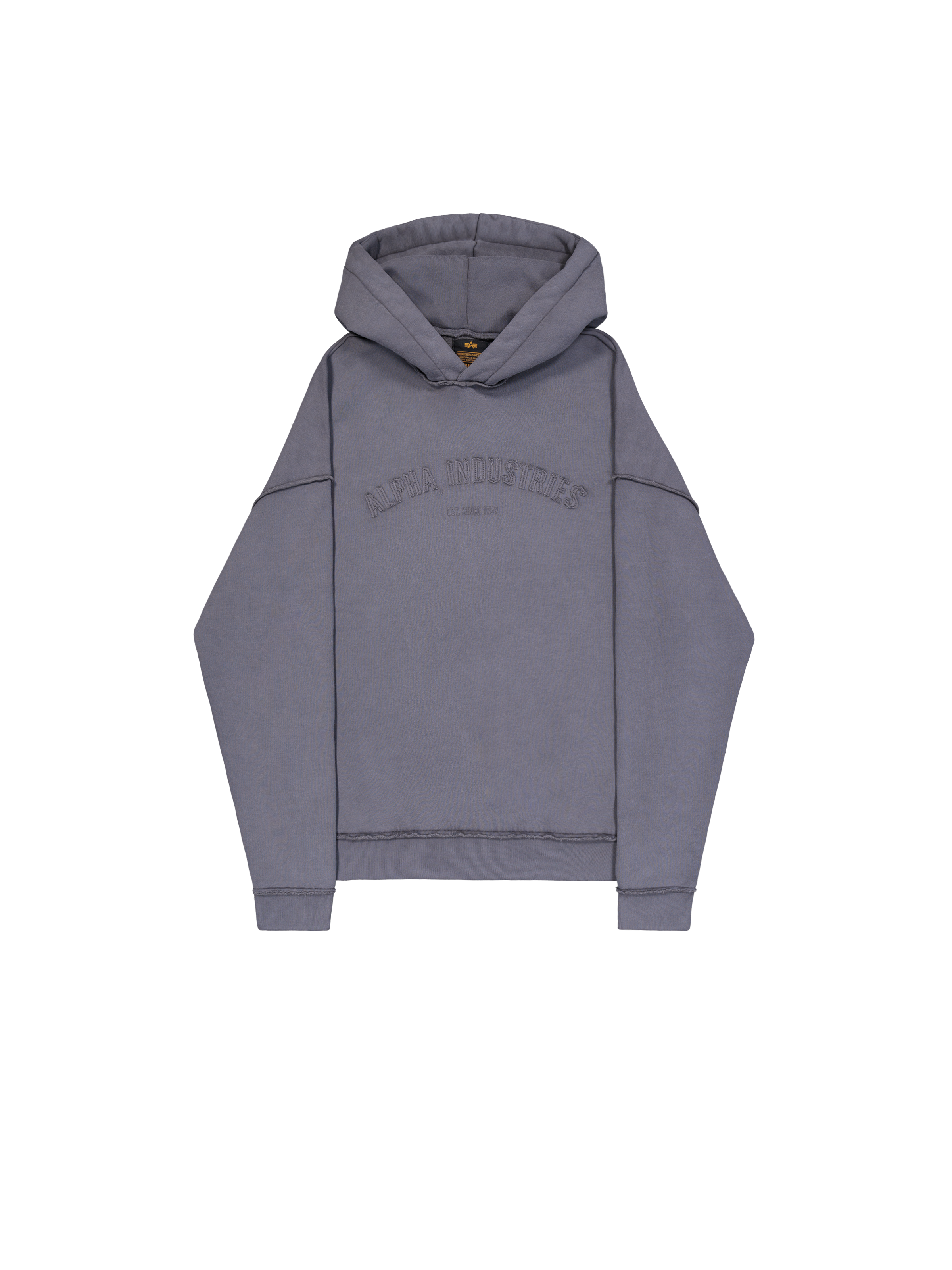 Open Edge Hoodie vintage grey