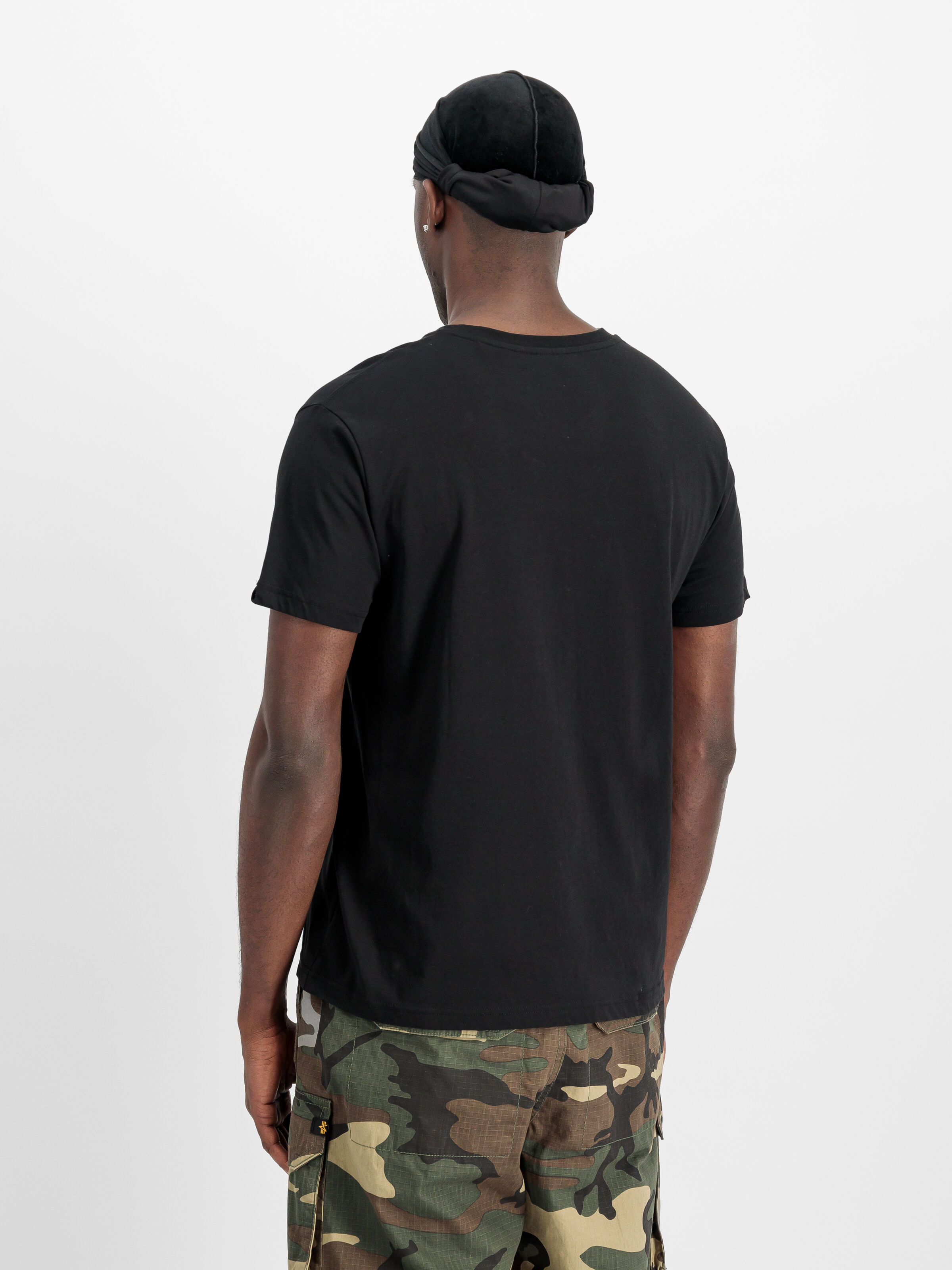Basic Big Logo Rubber T-Shirt black/grey 100501RB_198_2_model_00003_160933