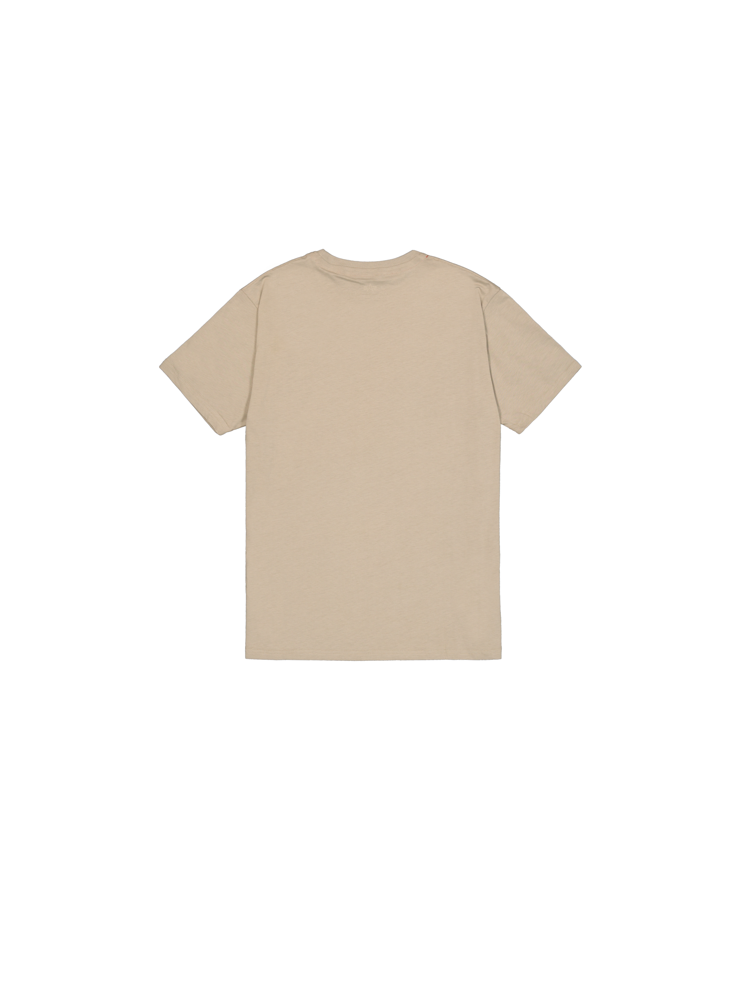 Alpha Puff Print T-Shirt vintage sand 146509_679_1_flatlay_00002_152601