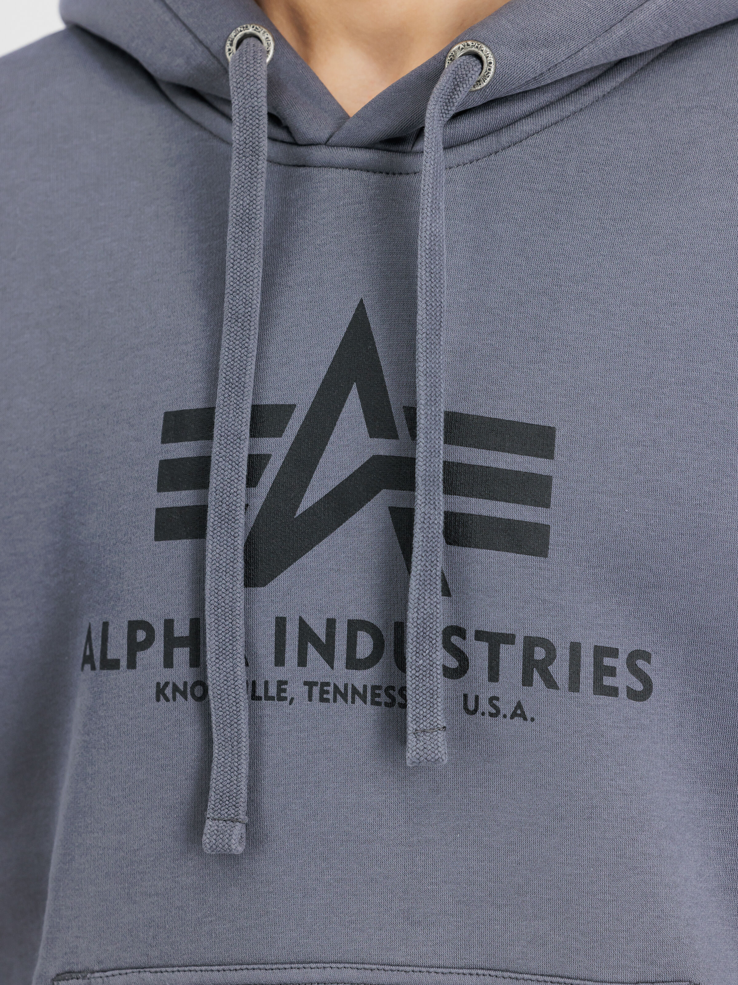 Basic Big Logo Hoodie greyblack/black 178312_412_3_detail_00001_155864