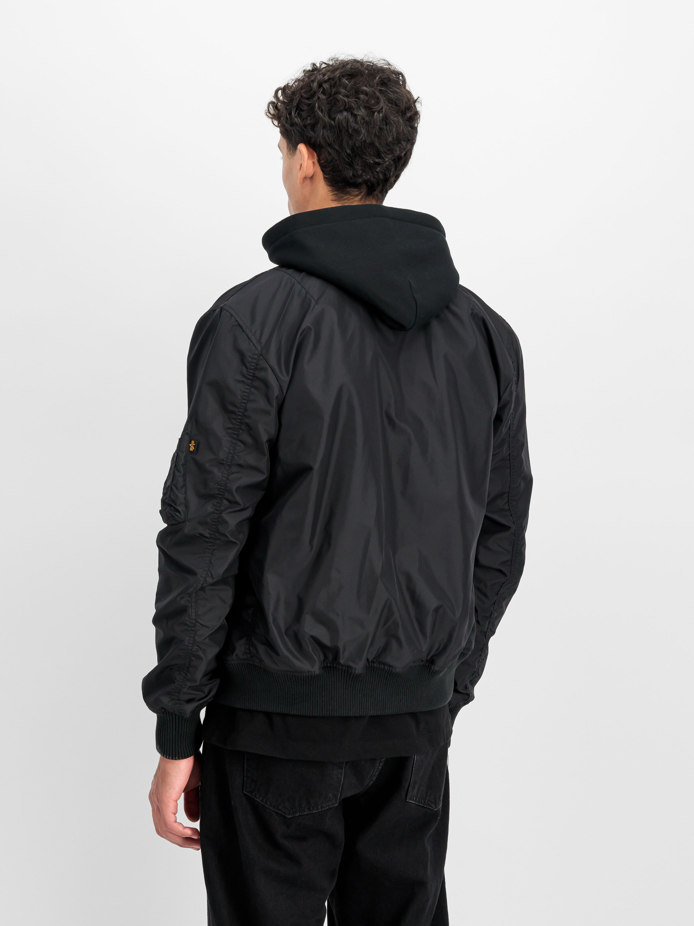MA-1 TT Hood Light Bomber Jacket black/black 196108_515_2_model_00003_199676