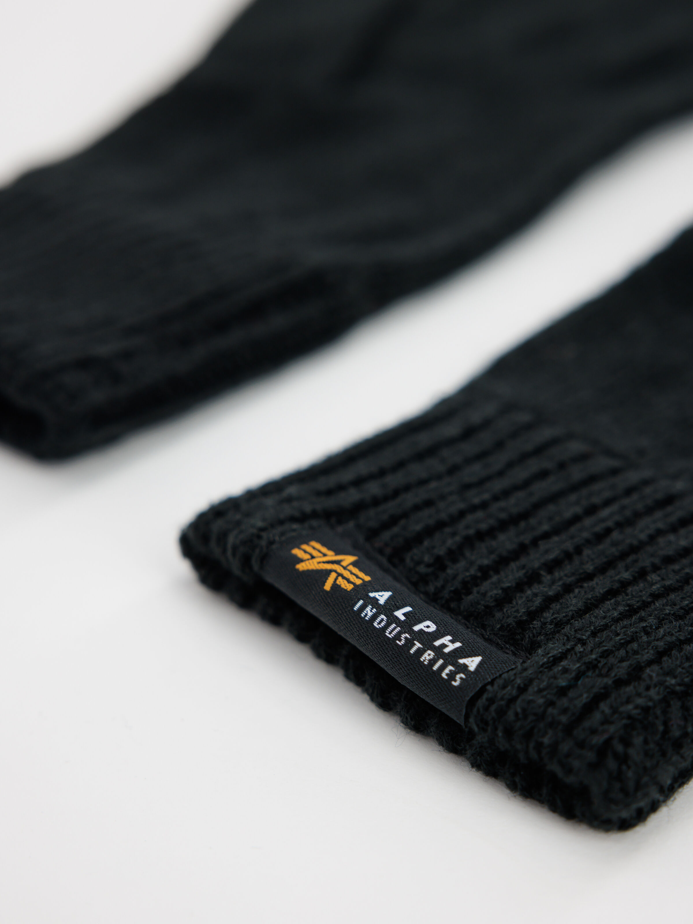 Military Gloves black 138955_03_alpha_industries_military_gloves_002_182470