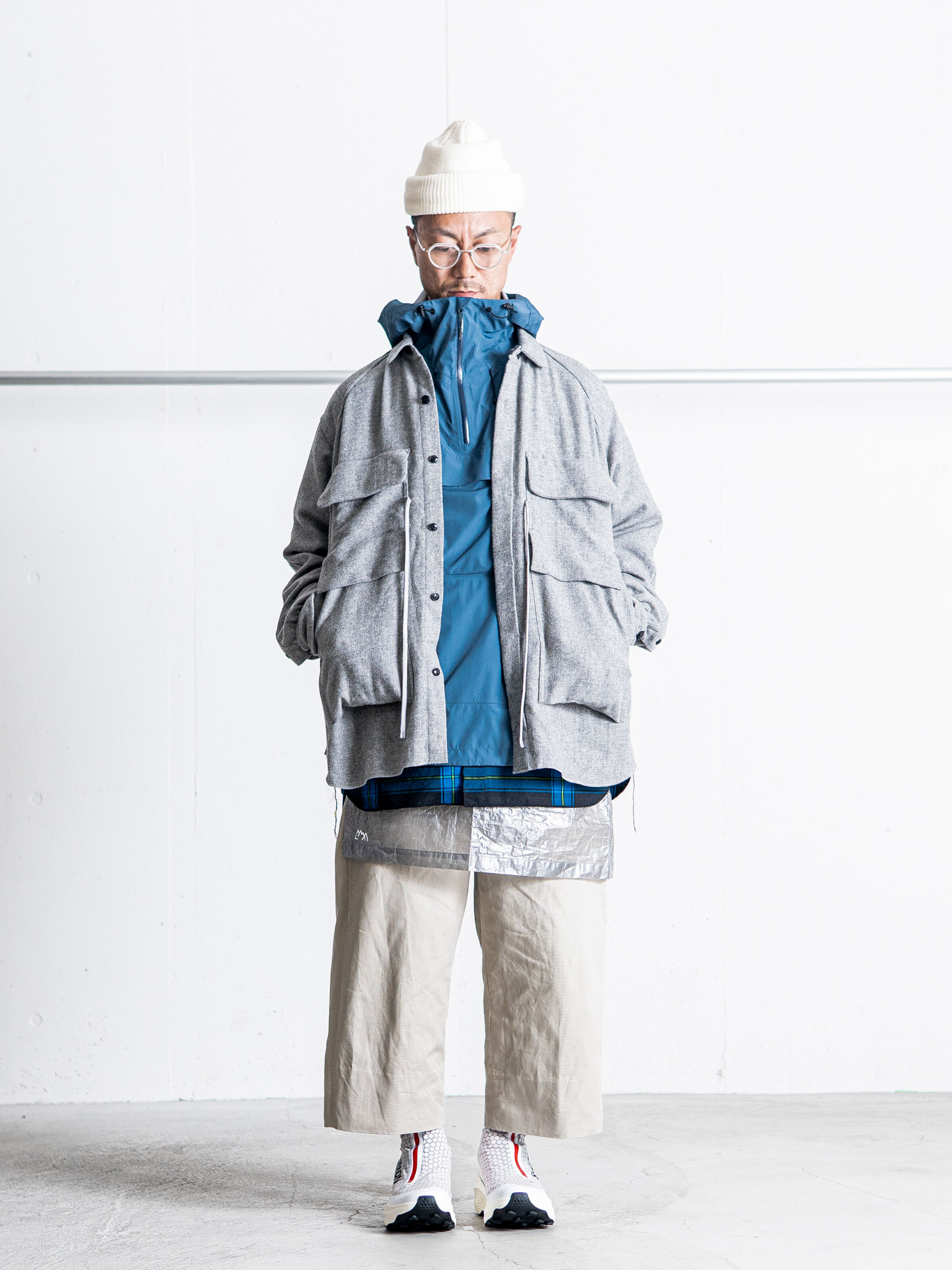 ALPHA x NORBIT Field Work Shirt rep.grey 258026_04_2_model_00001_208791