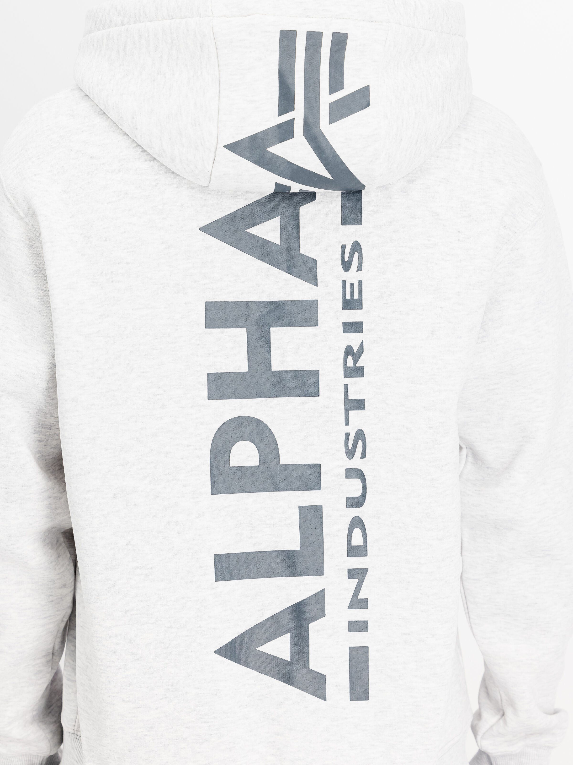 Backprint Zip Hoodie pastel grey melange 128342_752_3_detail_00002_173655