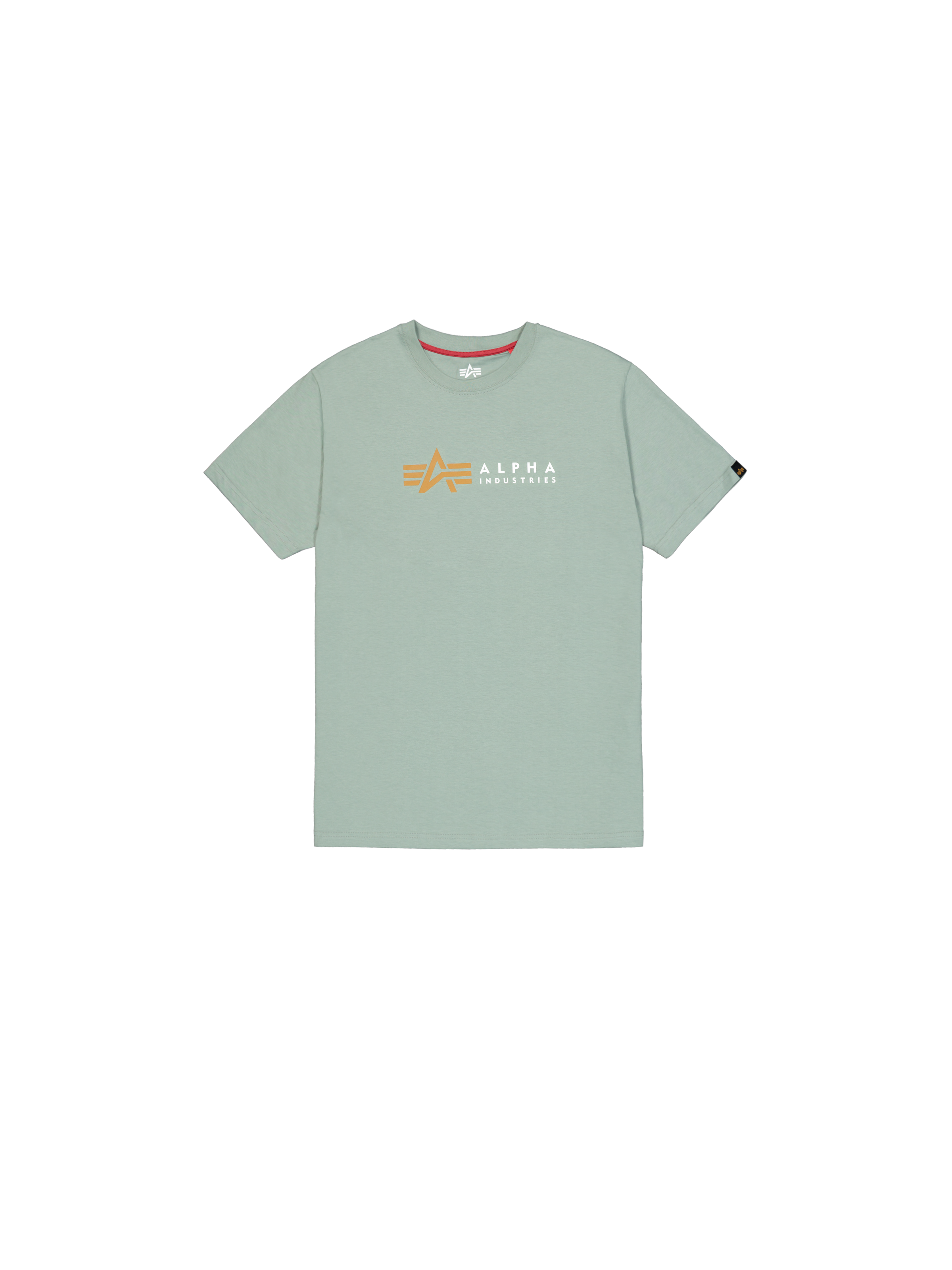 Alpha Label T-Shirt frost green 118502_30_1_flatlay_00001_174662.png