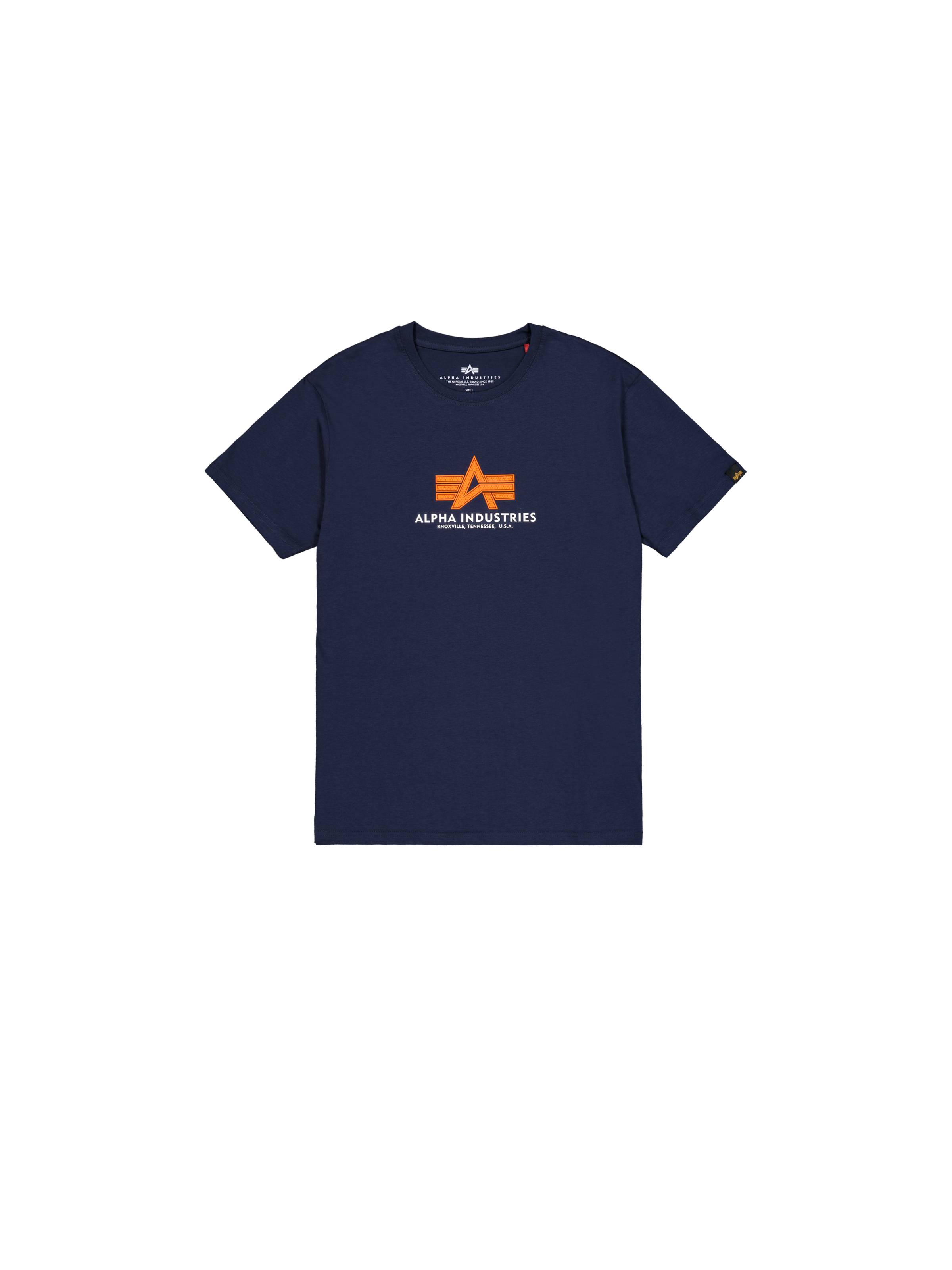 Basic Big Logo Rubber T-Shirt ultra navy 100501RB_697_1_flatlay_00001_185731.png