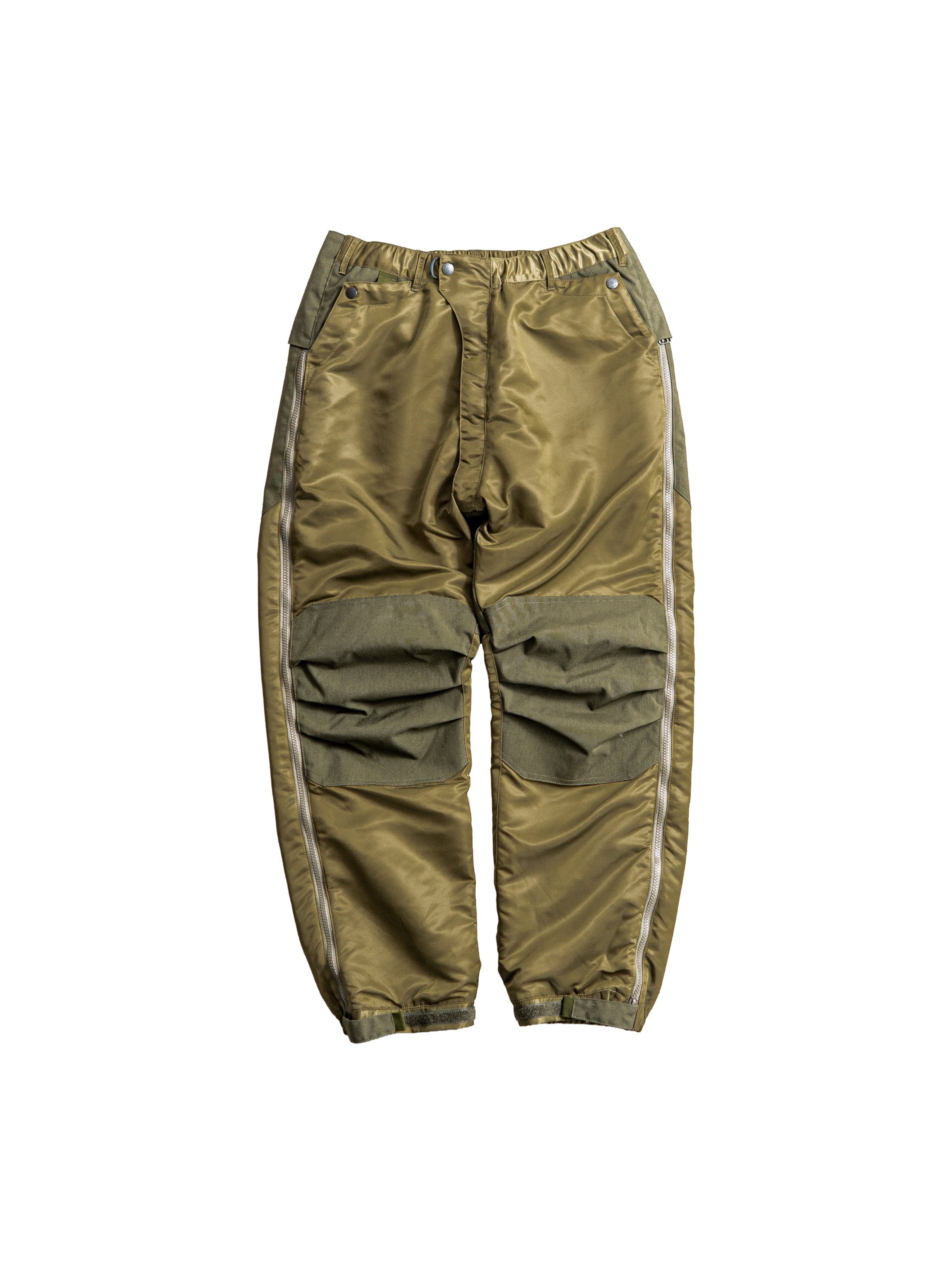 ALPHA x NORBIT Side Opening Padding Samue Pant khaki 258124_13_1_flatlay_00001_208769.png