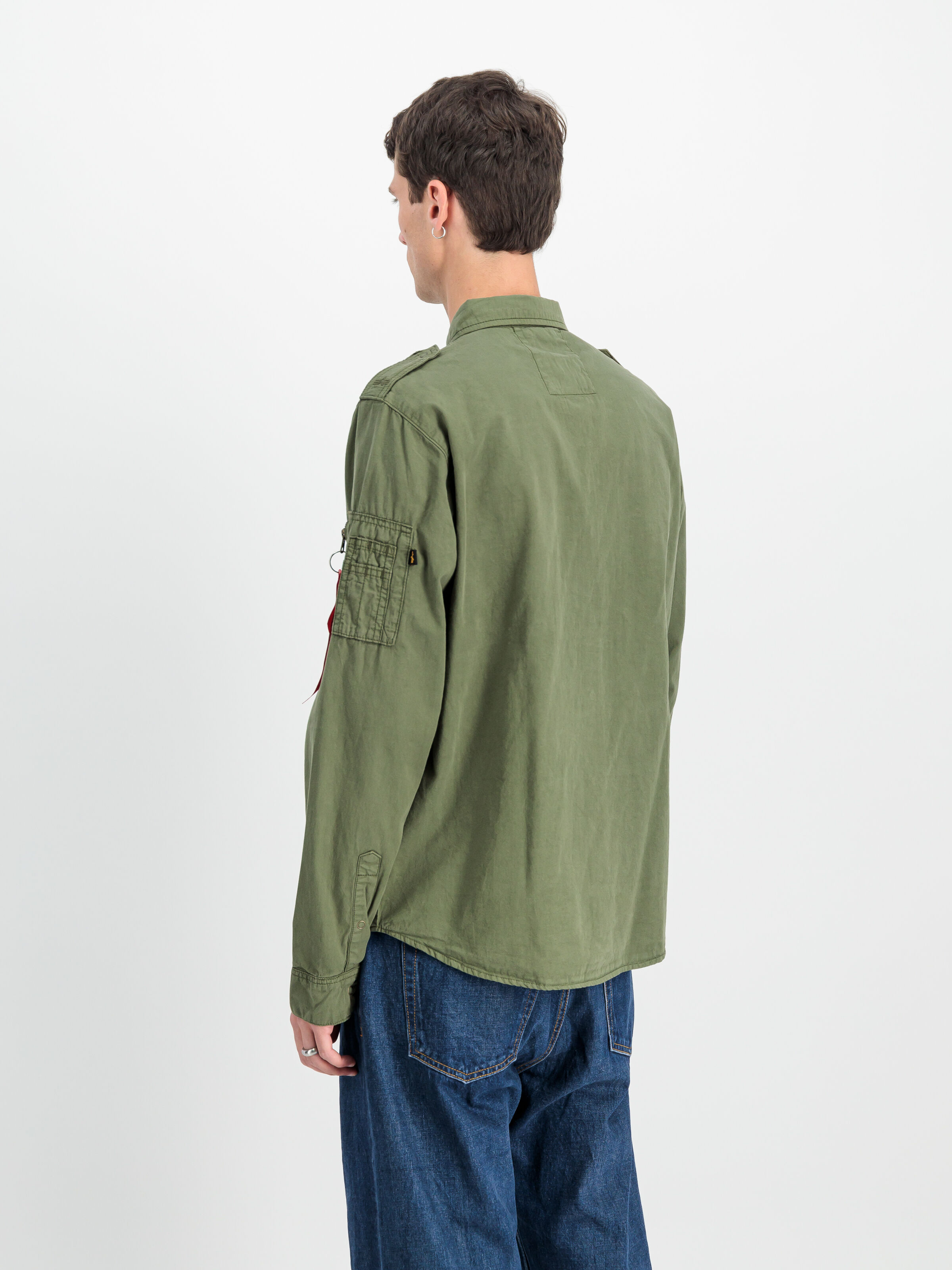 Urban Military Shirt dark olive 138420_142_2_model_00004_122432