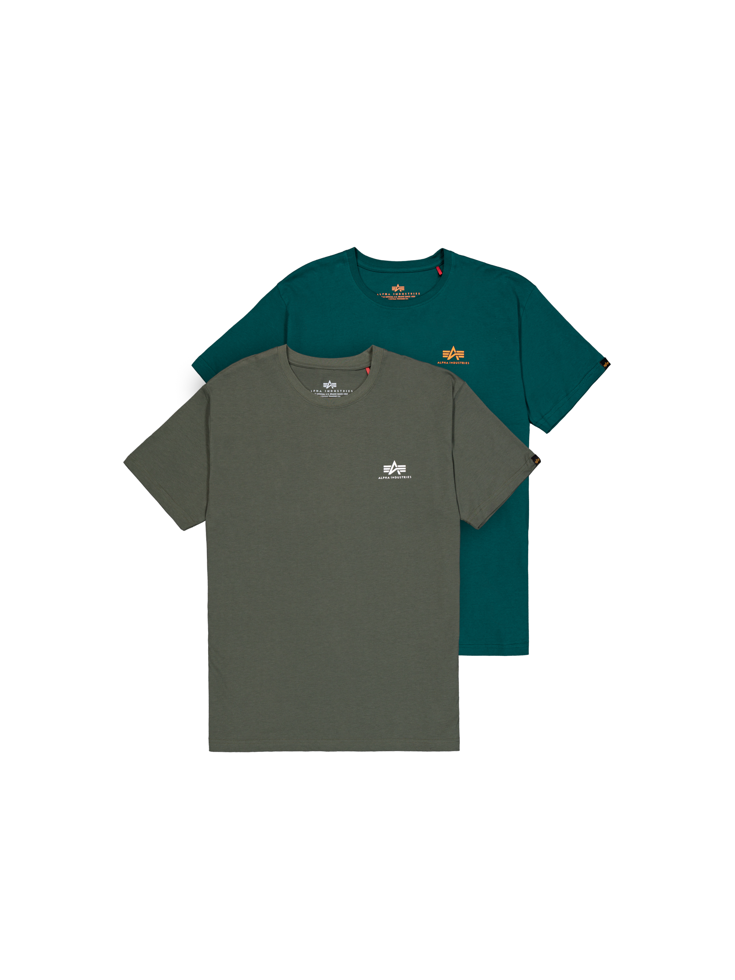 Basic Small Logo T-Shirt 2 Pack dark olive/force green 258500_769_1_flatlay_00001_117481.png