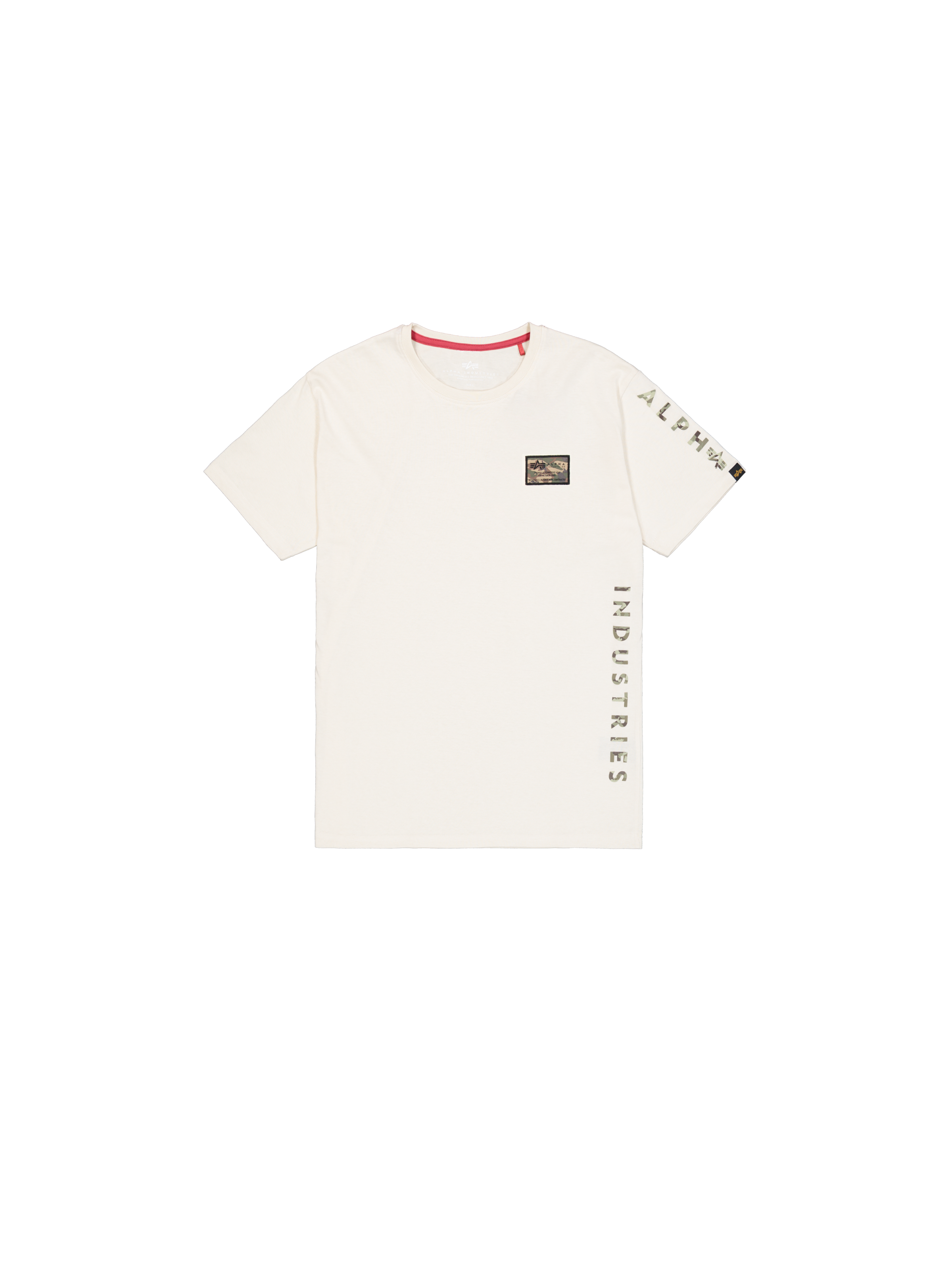 Camo Sleeve T-Shirt vintage white 156522_300_1_flatlay_00001_143188.png
