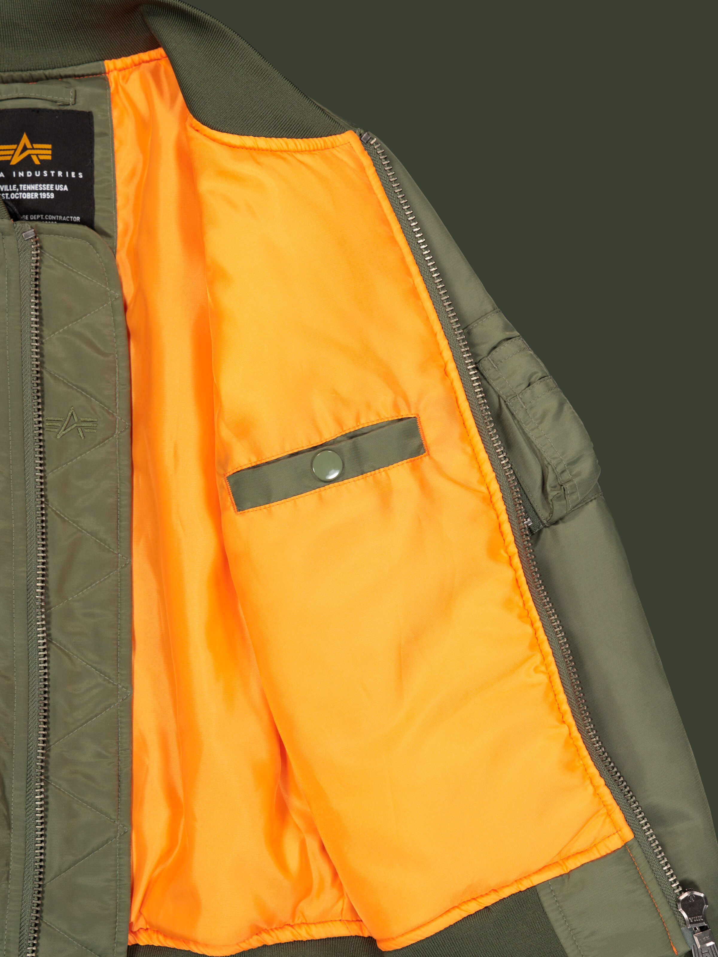 MA-1 Bomber Jacket Kids sage-green 268700_01_3_detail_00003_225188