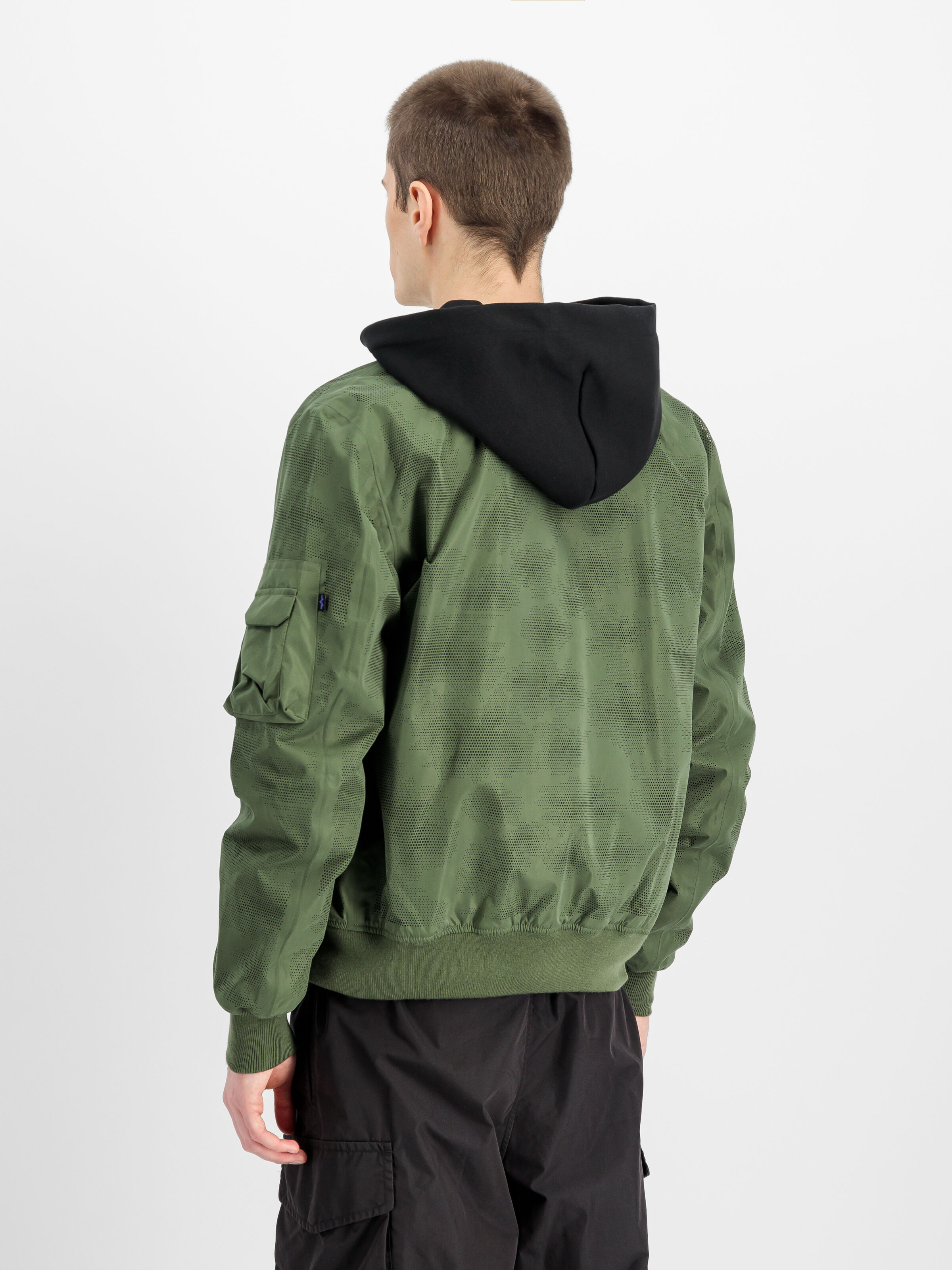 L-2B II Laser Cut Light Flight Jacket sage-green 756120_01_2_model_00004_155256