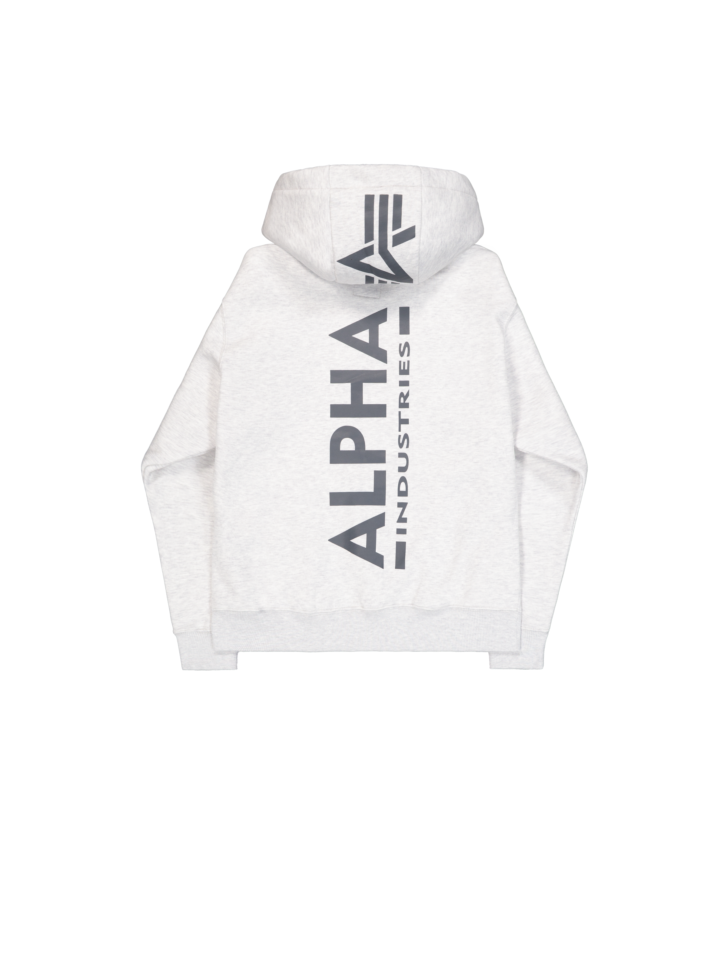Backprint Hoodie pastel grey melange 178318_752_1_flatlay_00002_188398