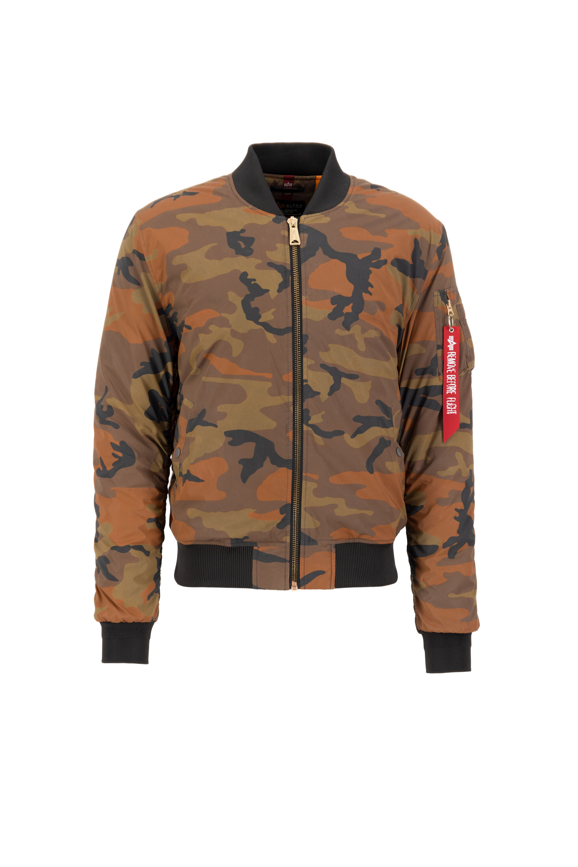 MA-1 VF 59 Reflective Camo Bomber Jacket orangecamo 191118RC_309_alpha_industries_ma_1_vf_59_reflective_camo_bust_front_02_122289