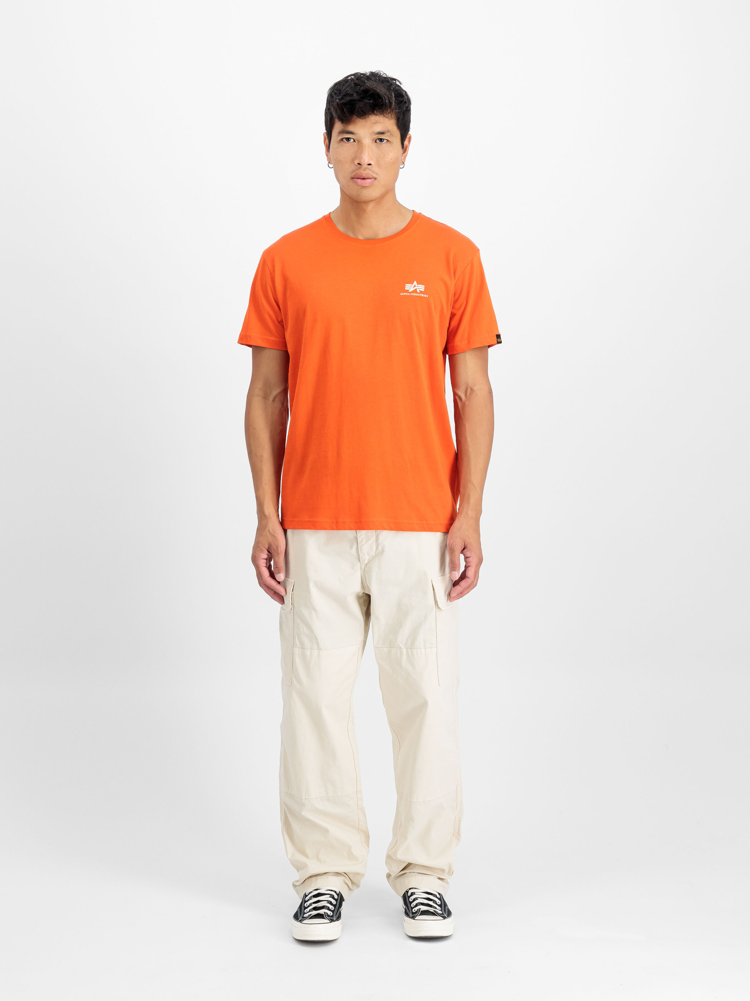 Basic Small Logo T-Shirt boost orange 188505_736_2_model_00001_118747