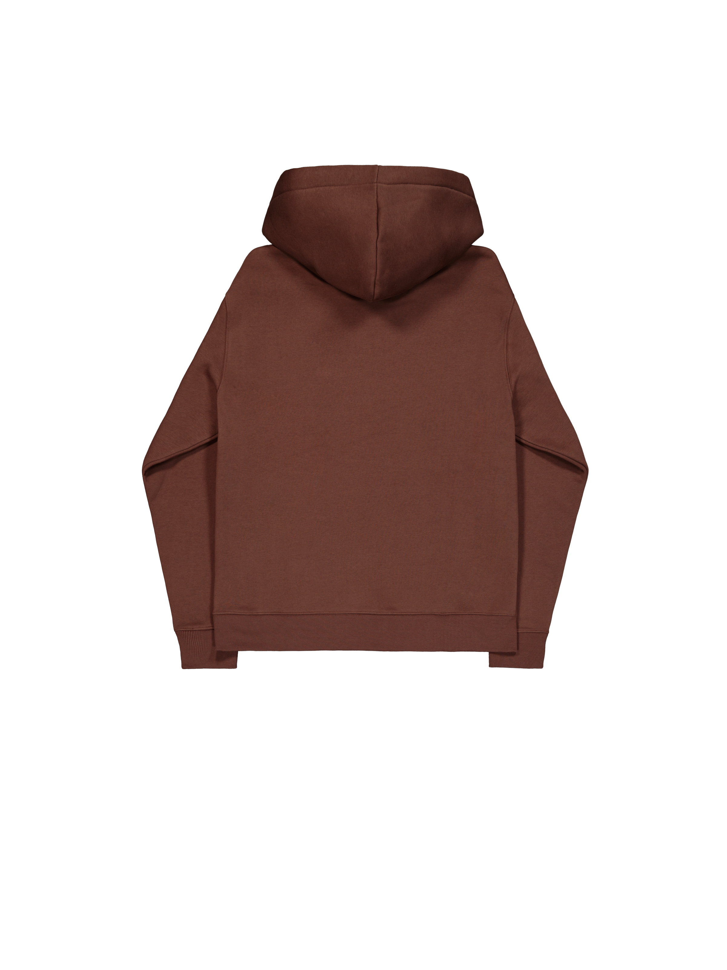 Basic Small Logo Hoodie powder brown 196318_204_1_flatlay_00002_203968