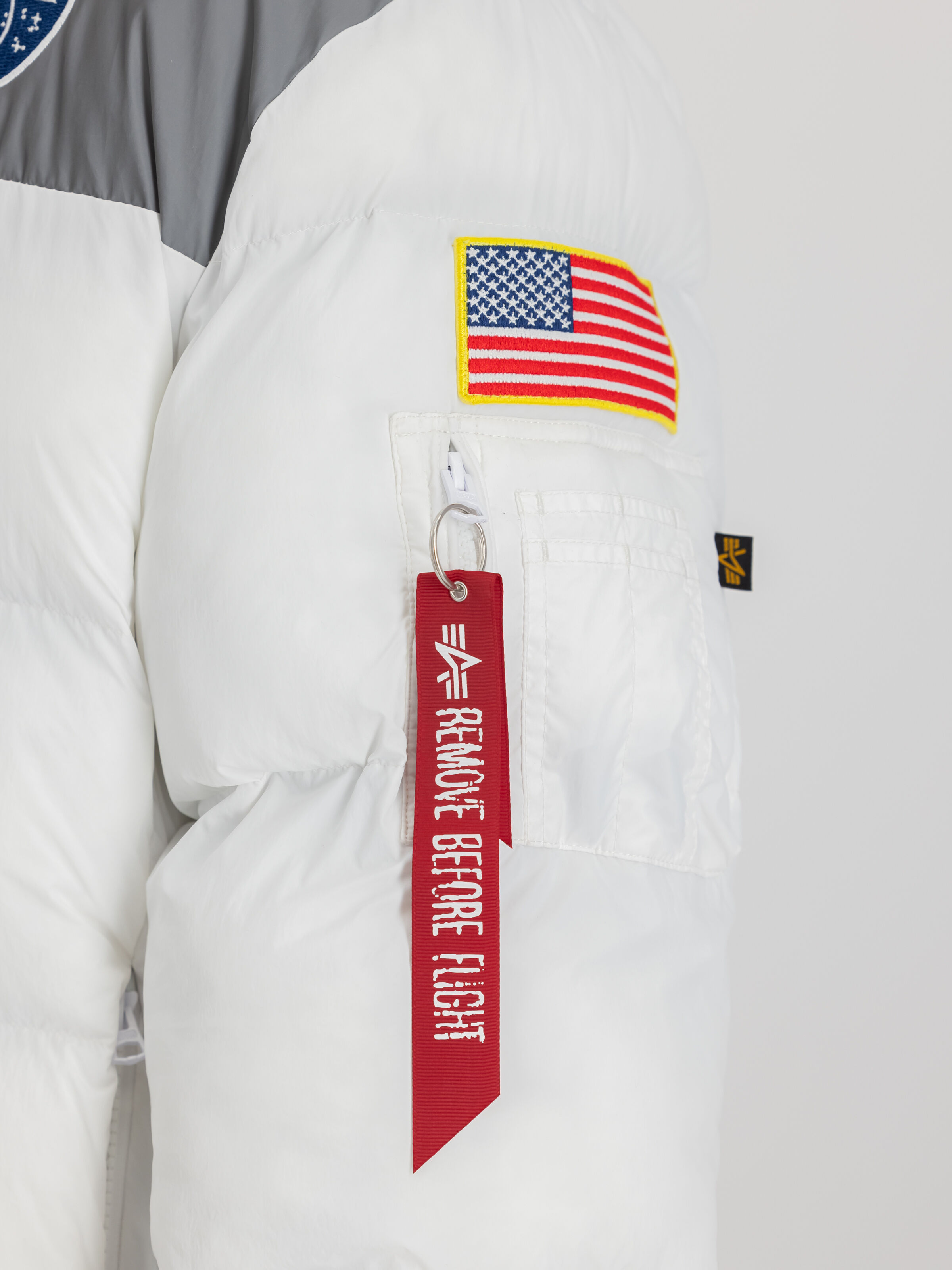 NASA Holographic Print Winter Jacket white 148135_09_3_detail_00001_128554