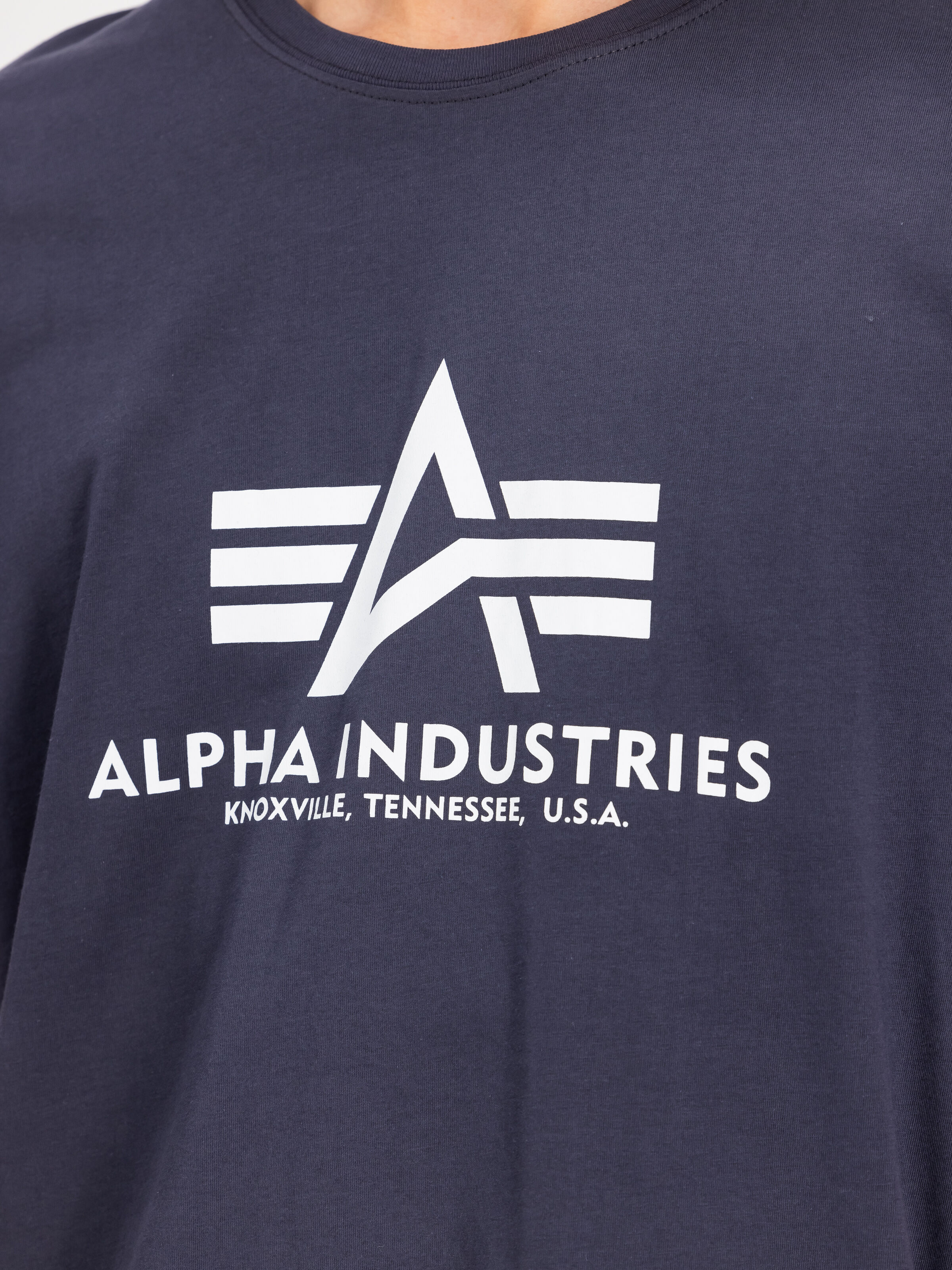 Basic Big Logo T-Shirt navy 100501_02_3_detail_00001_127417