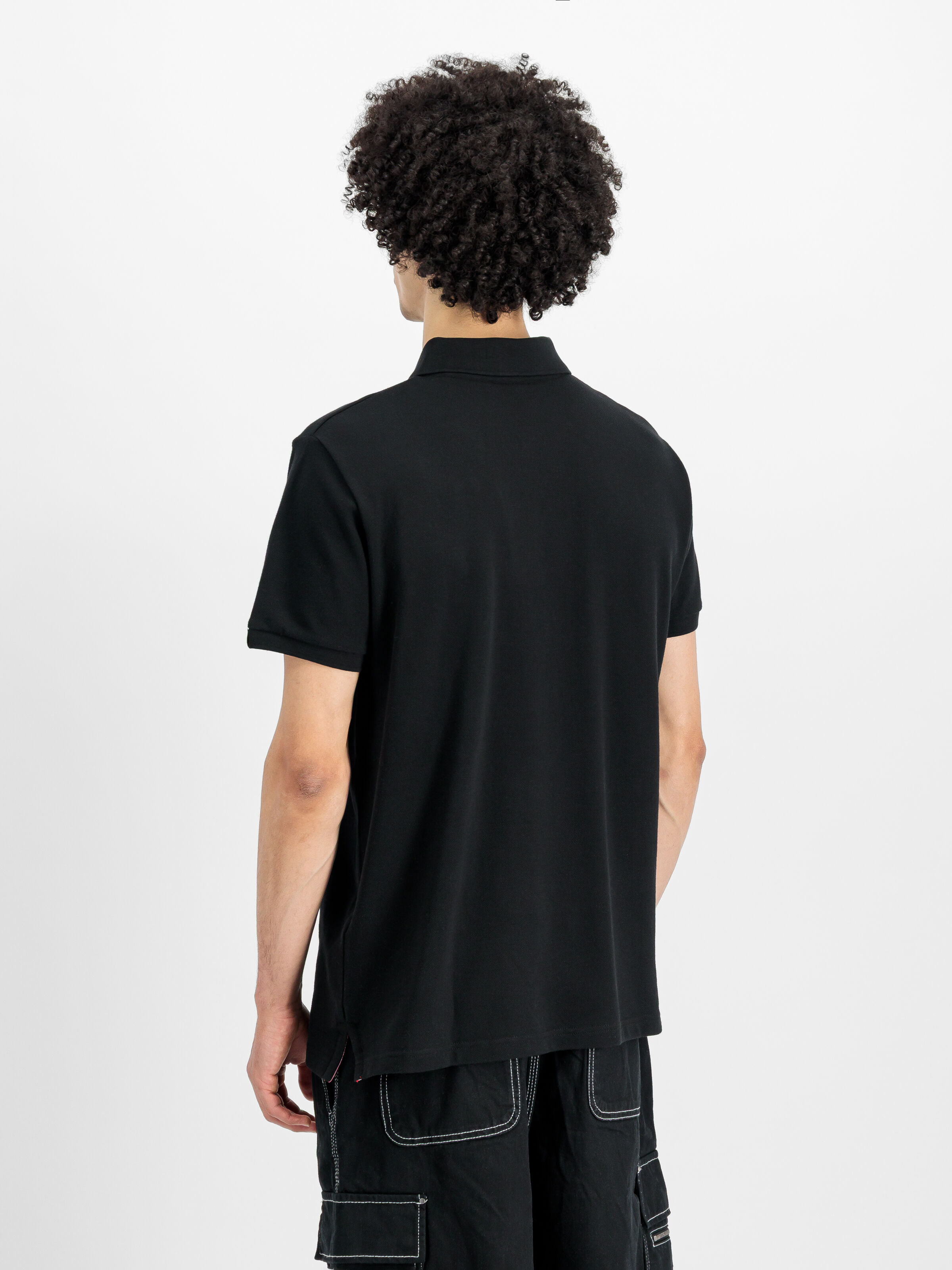 Basic Small Logo Polo black 106600_03_2_model_00003_156934