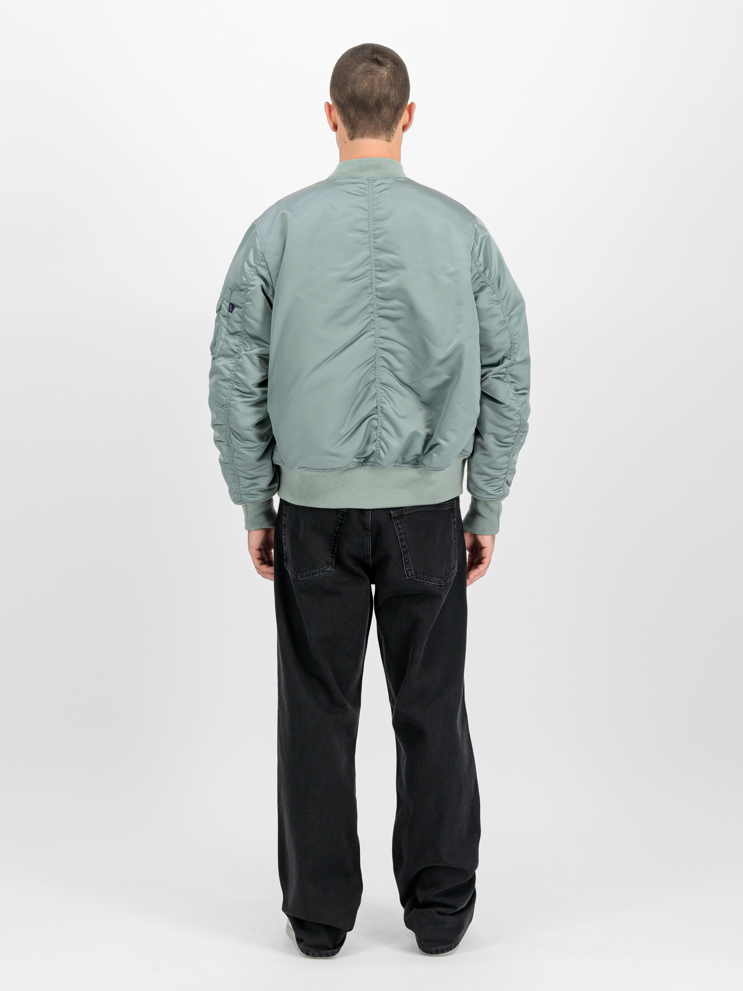 MA-1 Base Flight UV Bomber Jacket silverblue 756111_226_2_model_00002_245198